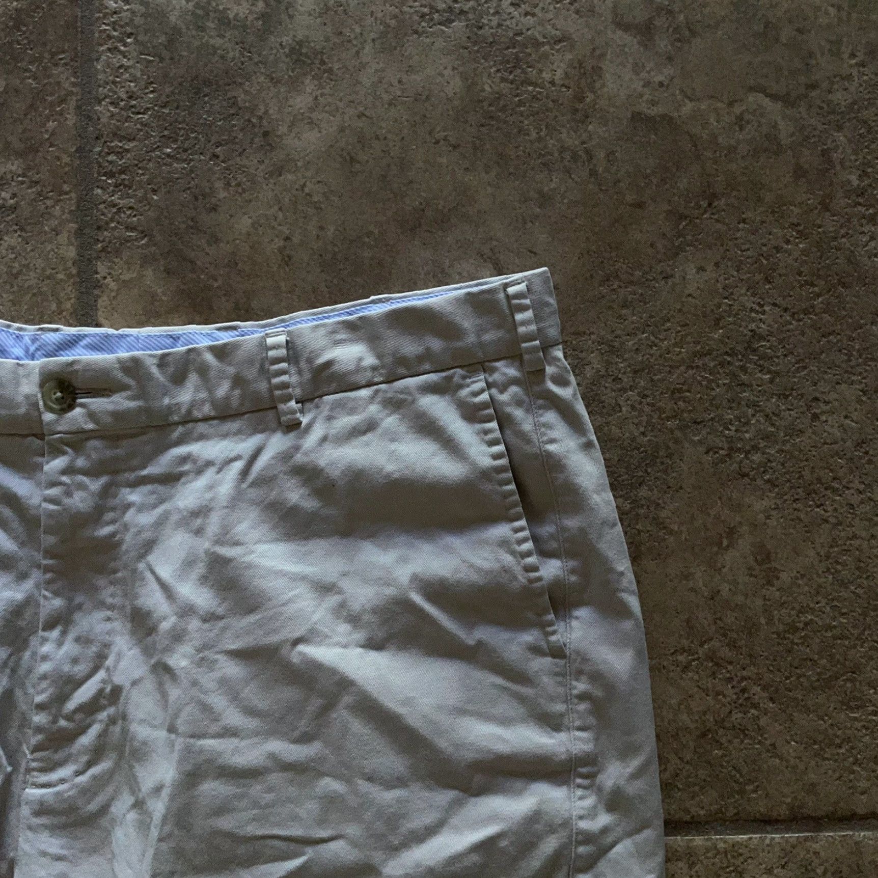 Peter Millar PETER MILLAR Beige Men’s Chino Shorts 38 Cargo Regular Size Men Size US 38 / EU 54 - 3 Thumbnail