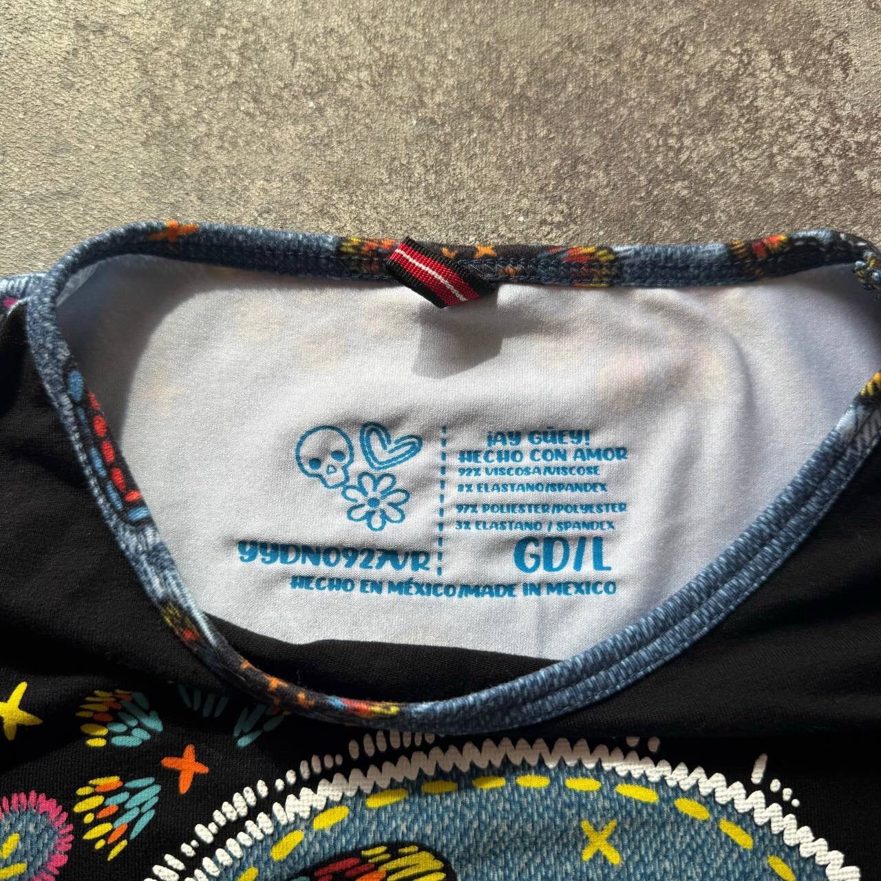20471120 × Hysteric Glamour × Japanese Brand Y2K Mexico Style Cropped Baby Tee Size M / US 6-8 / IT 42-44 - 9 Thumbnail