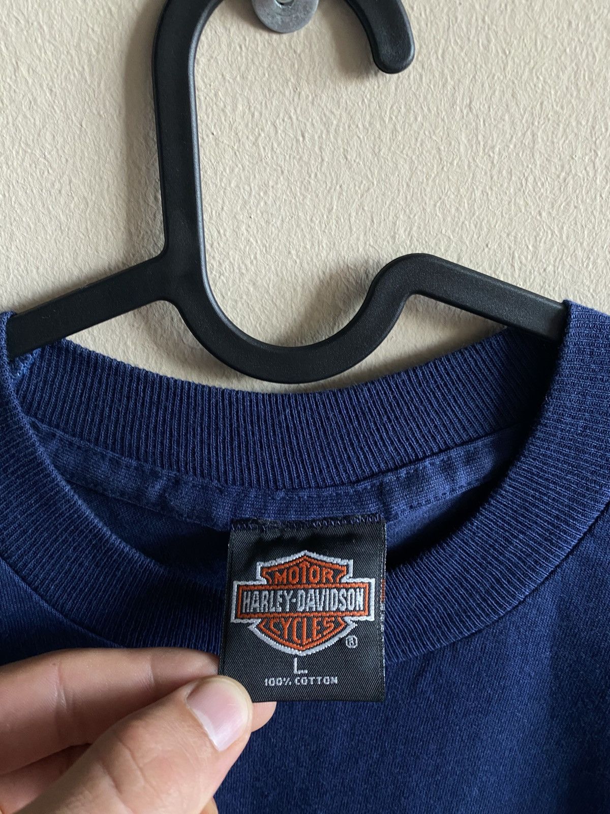 Harley Davidson Vintage 1996 Harley-Davidson Arab Emirates T-Shirt Size US L / EU 52-54 / 3 - 5 Thumbnail