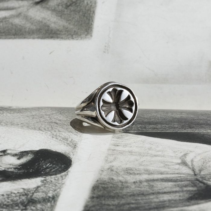 Chrome hearts discount seal stamp ring