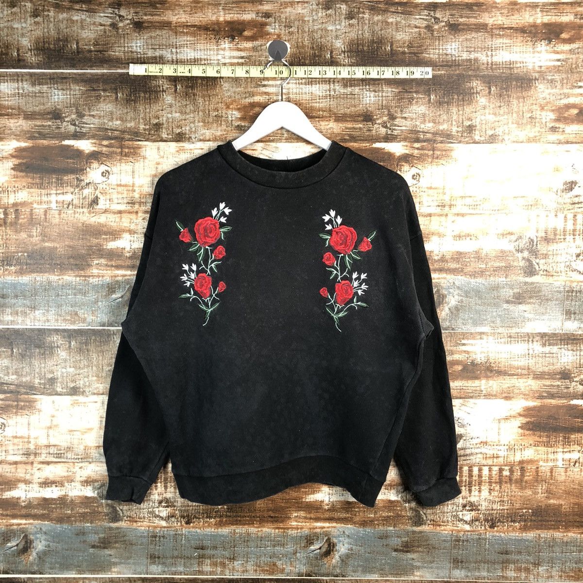 Homespun Knitwear × Japanese Brand Emsexcite Black vintage Knitwear #A2520 Size M / US 6-8 / IT 42-44 - 1 Thumbnail