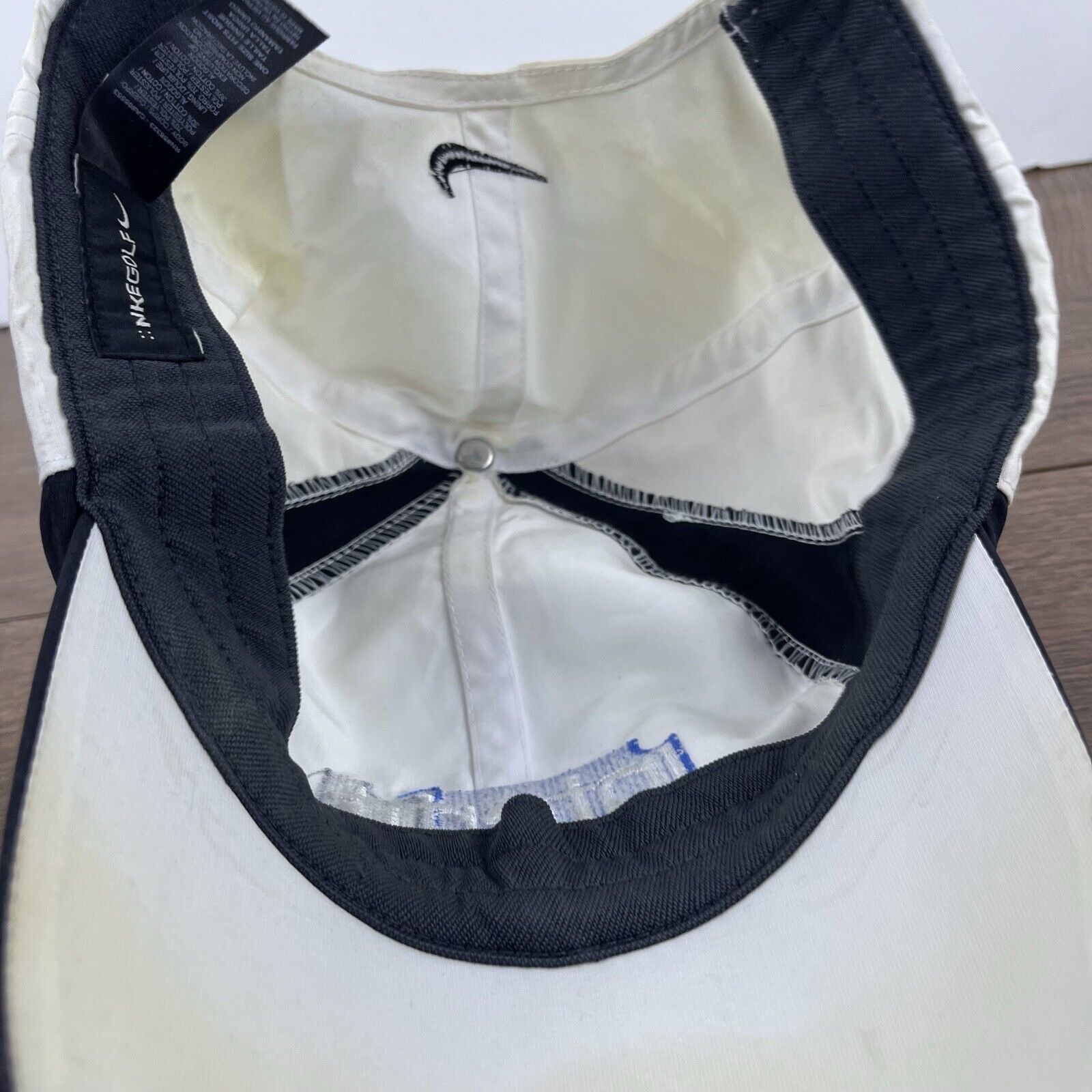 Nike Interfit Nike Hat White Adjustable Hat White Adult Size Hat Size ONE SIZE - 14 Thumbnail