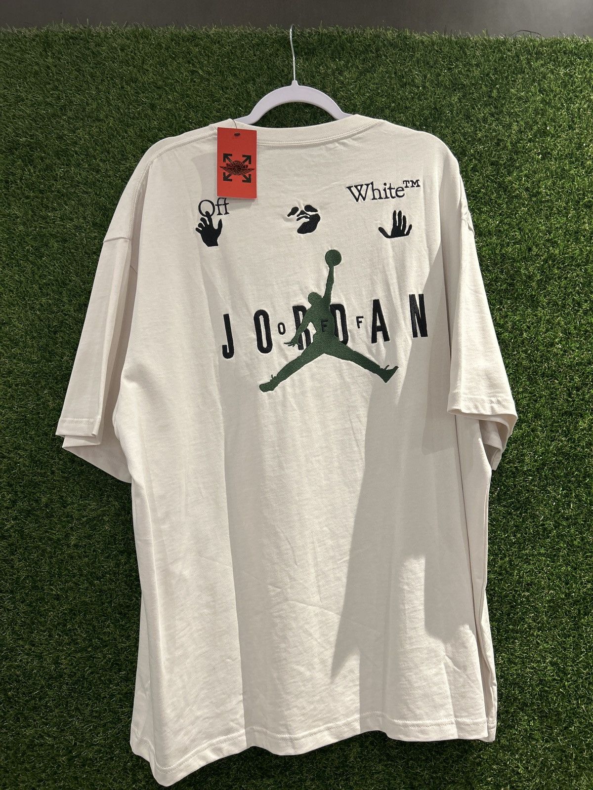 Jordan Brand Off White Off white x Jordan 3XL T shirt Grailed