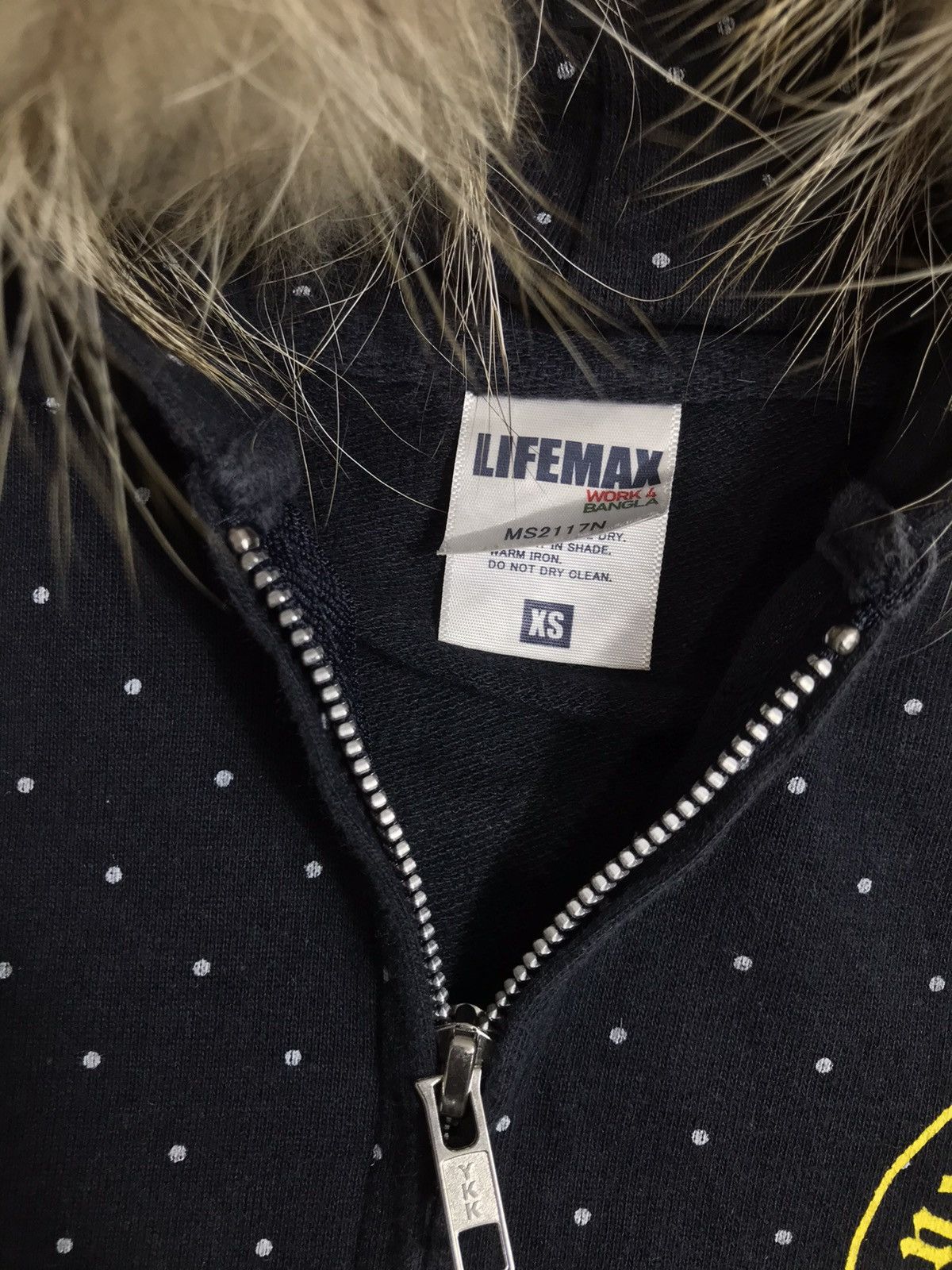 If Six Was Nine Japanese zip fur hoodie gothic ifsix lgb punks styled Size US XS / EU 42 / 0 - 4 Thumbnail