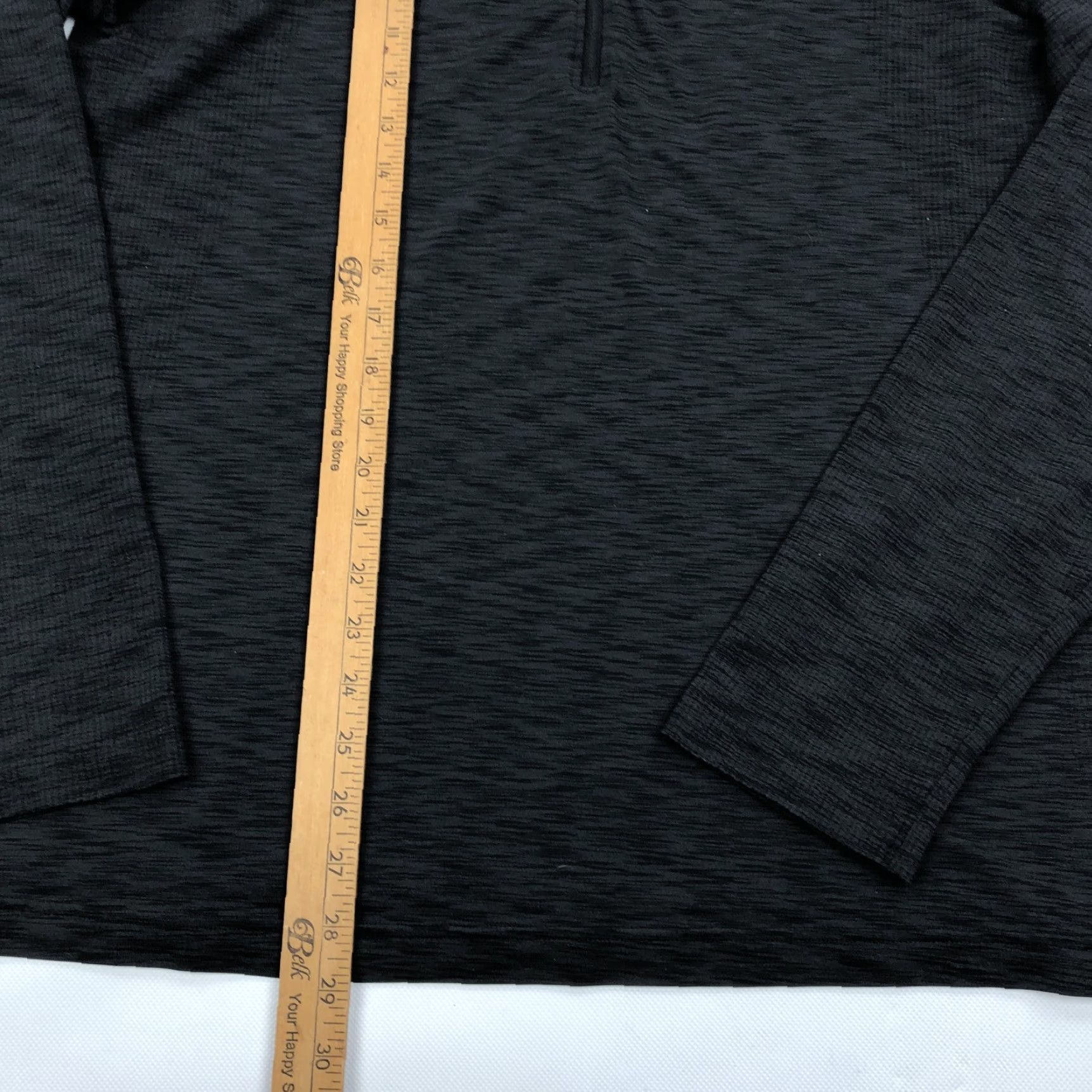 Under Armour Under Armour Men's XL Fitted Quarter Zip Pullover Activewear Top Shirt Black and Gray Size US XL / EU 56 / 4 - 5 Thumbnail