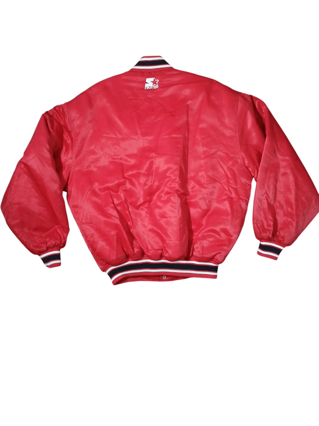 Starter STARTER NEBRASKA CORN HUSKERS Satin Bomber Jacket Size US M / EU 48-50 / 2 - 2 Thumbnail