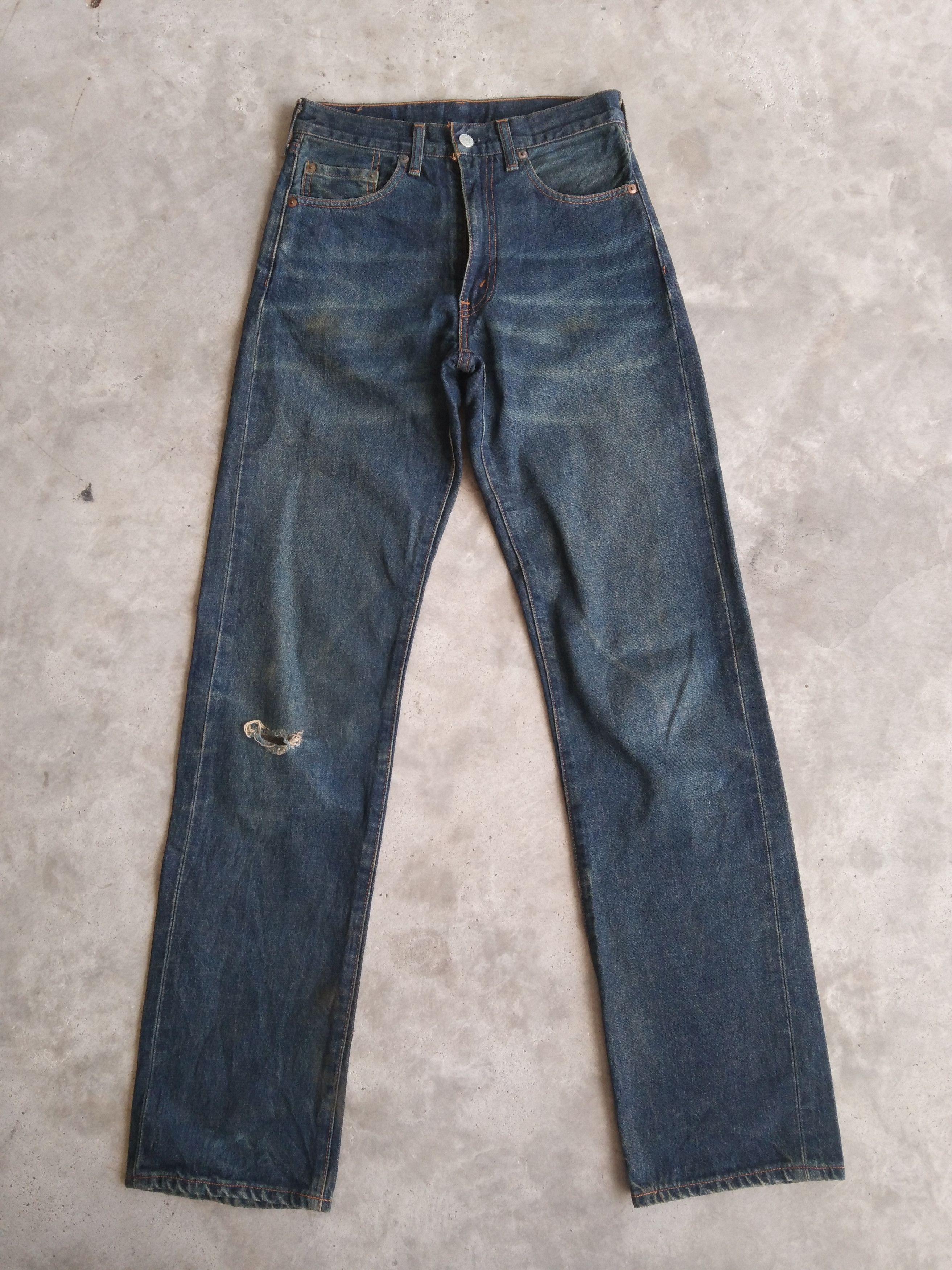 Vintage Levi's 502 Big E Japan LVC Selvedge Redline Jeans