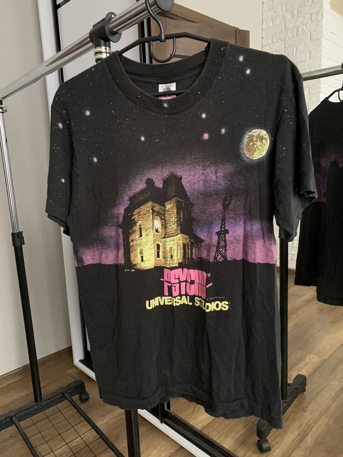 Other Psycho Universal Studios Vintage Horror T-Shirt Tee 90s USA Size US M / EU 48-50 / 2 - 2 Thumbnail
