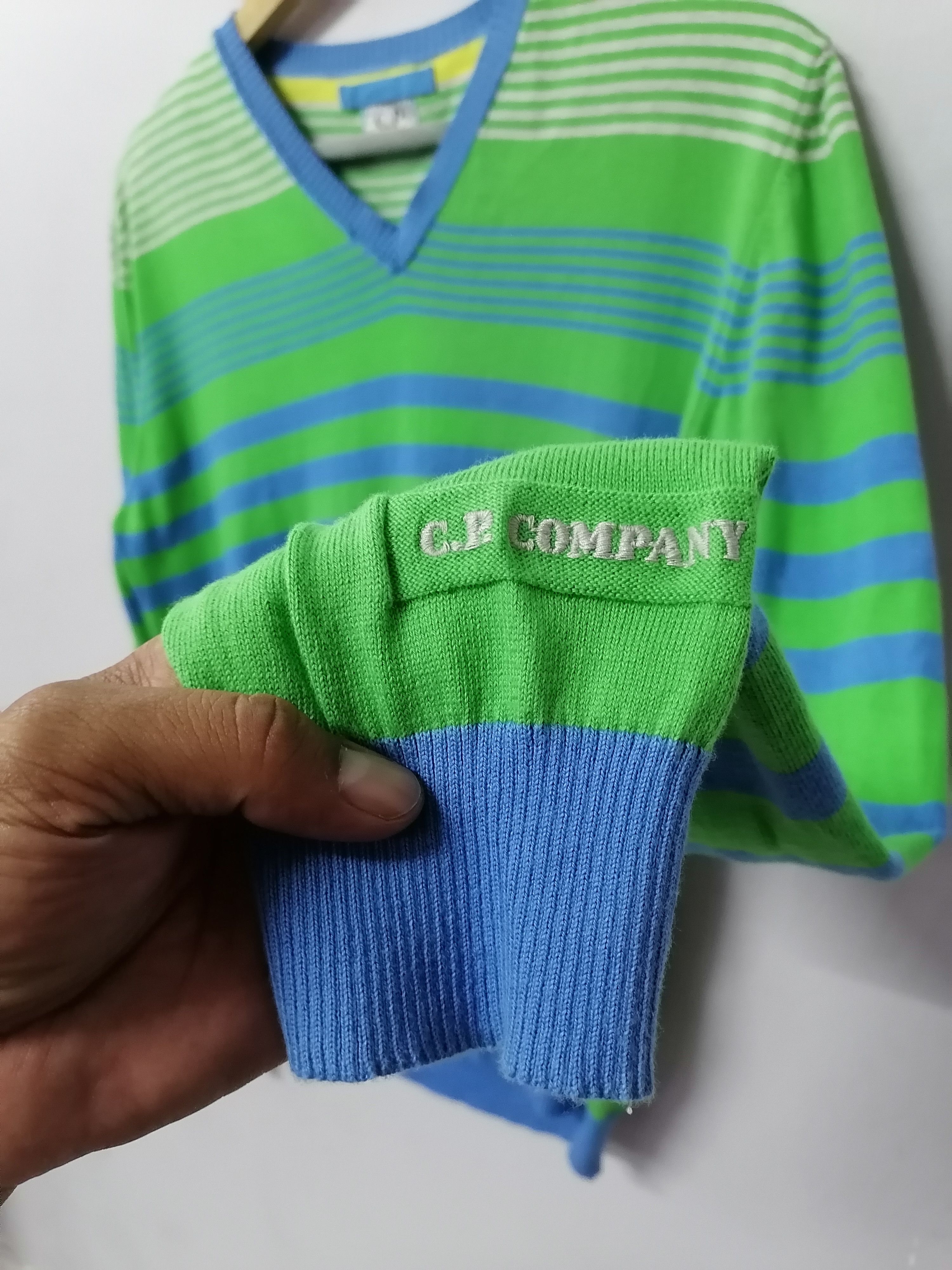 C.P. Company C.P Company Stripe Crewneck Sweatshirts Size US M / EU 48-50 / 2 - 2 Thumbnail