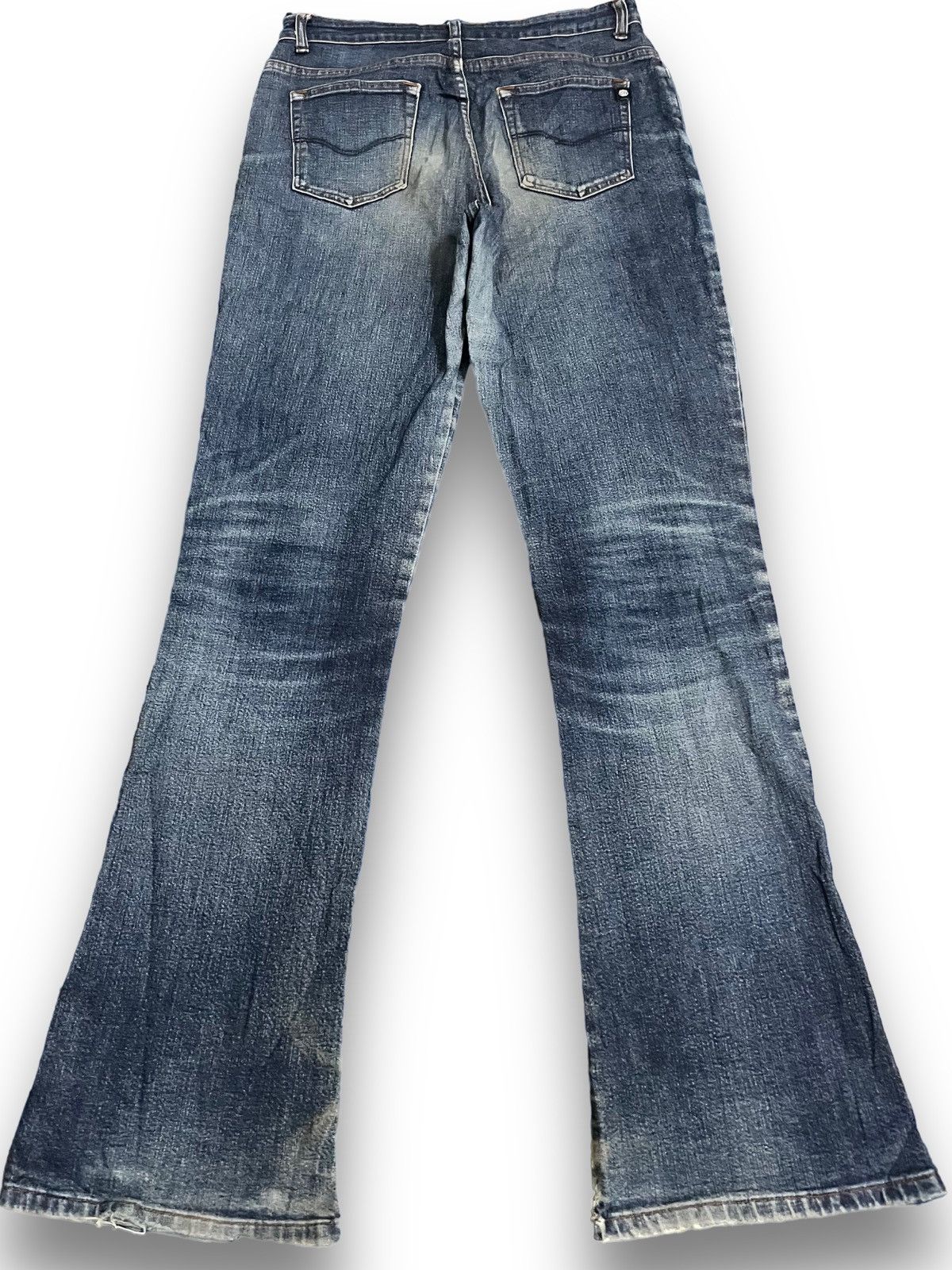 Japanese Brand × Vintage Vintage Cedixsept Flare Denim Size US 30 / EU 46 - 7 Thumbnail