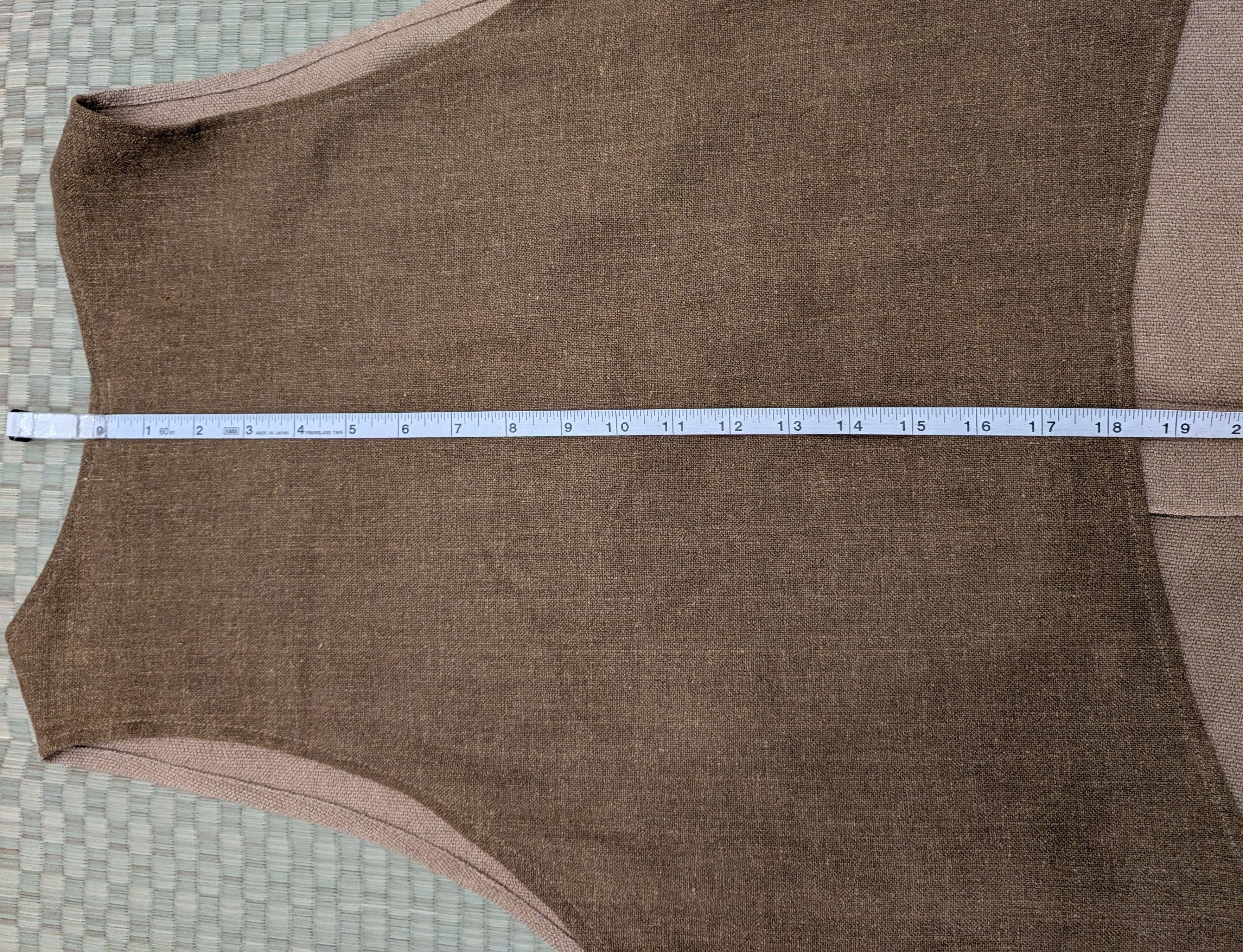 Other Hide & Silk Astoria, OR Silk Linen Vest Unisex Size Medium Size M / US 6-8 / IT 42-44 - 7 Thumbnail