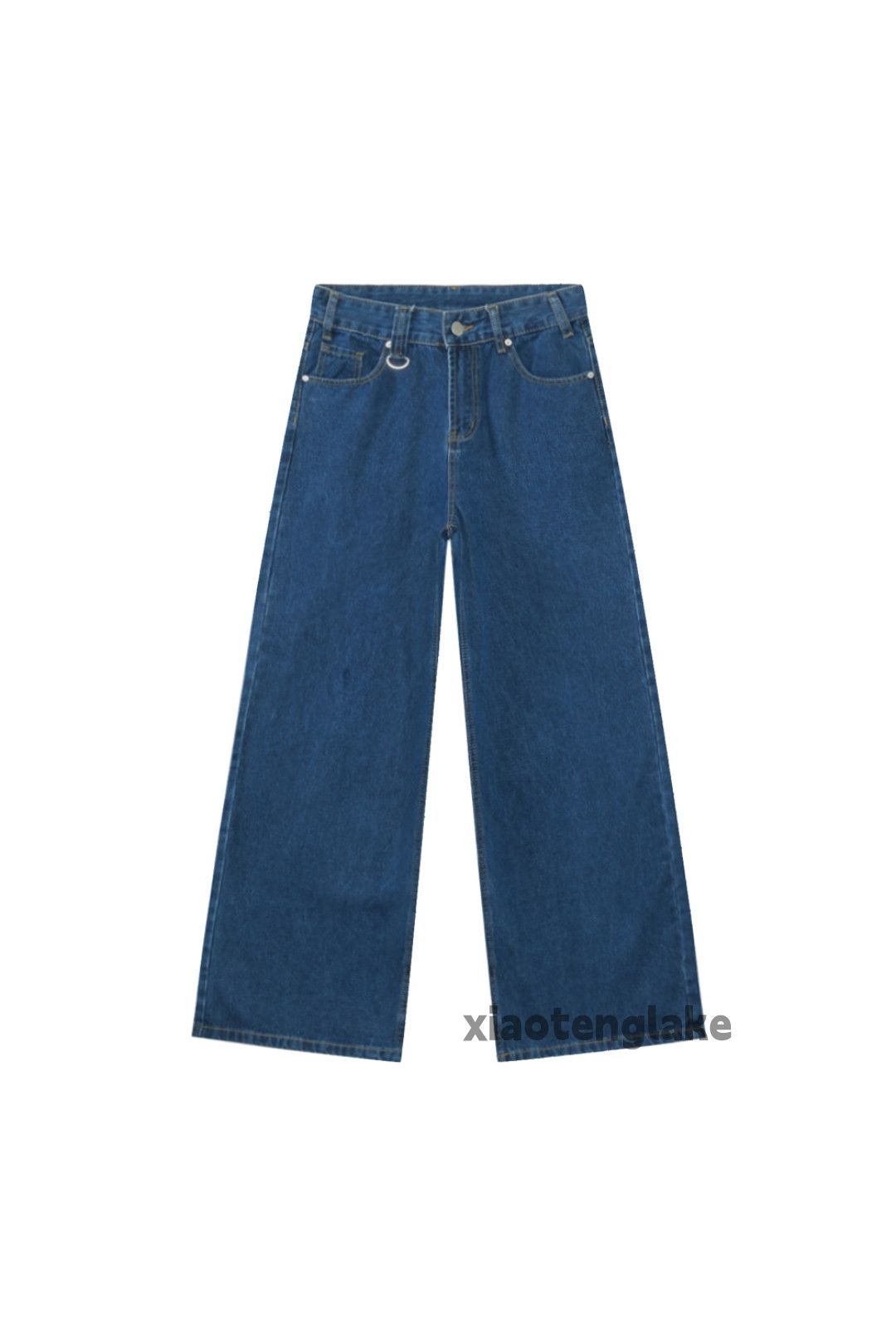 Jean xz vintage loose baggy wide Leg flared hiphop jeans Size US 33 - 3 Thumbnail