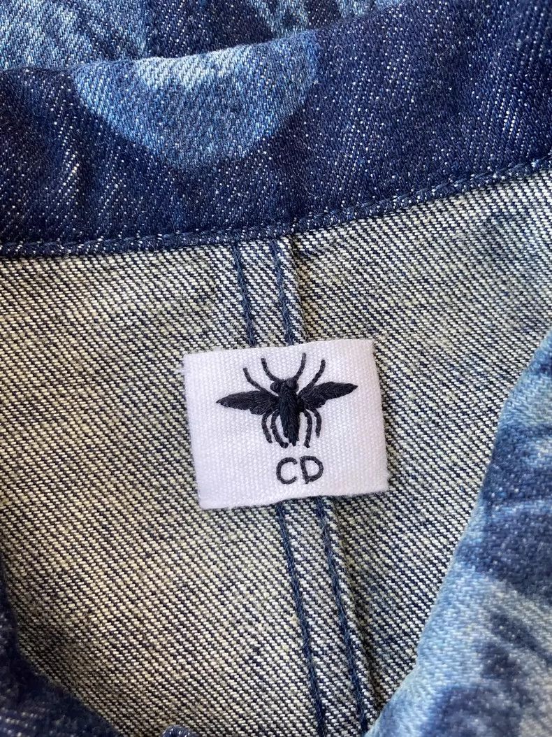 Dior Dior Blue printed denim jacket Size XS / US 0-2 / IT 36-38 - 5 Thumbnail
