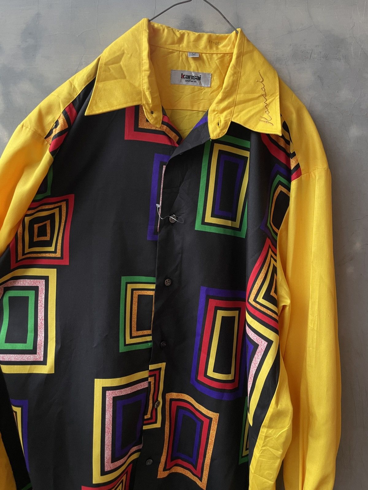 Kansai Yamamoto 80s Kansai Yamamoto silk shirt Size US M / EU 48-50 / 2 - 2 Thumbnail