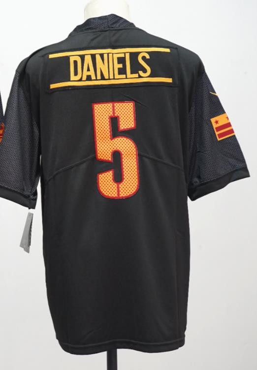 NFL Washington Commanders #5 Daniels Jersey Size US XL / EU 56 / 4 - 1 Thumbnail