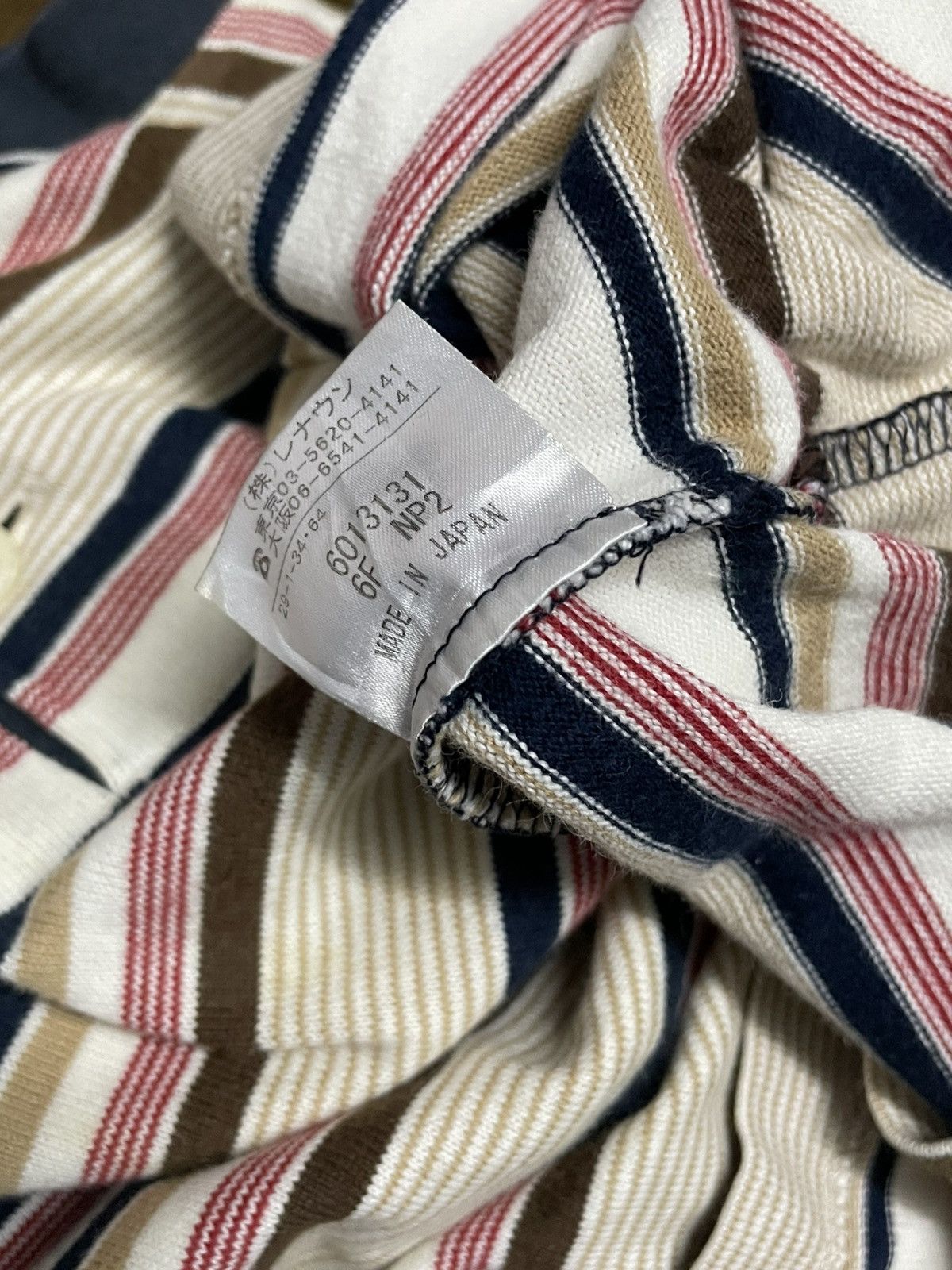 Aquascutum Vintage 1990s Designer Aquascutum Stripe Classic Longsleeve Size US M / EU 48-50 / 2 - 13 Thumbnail