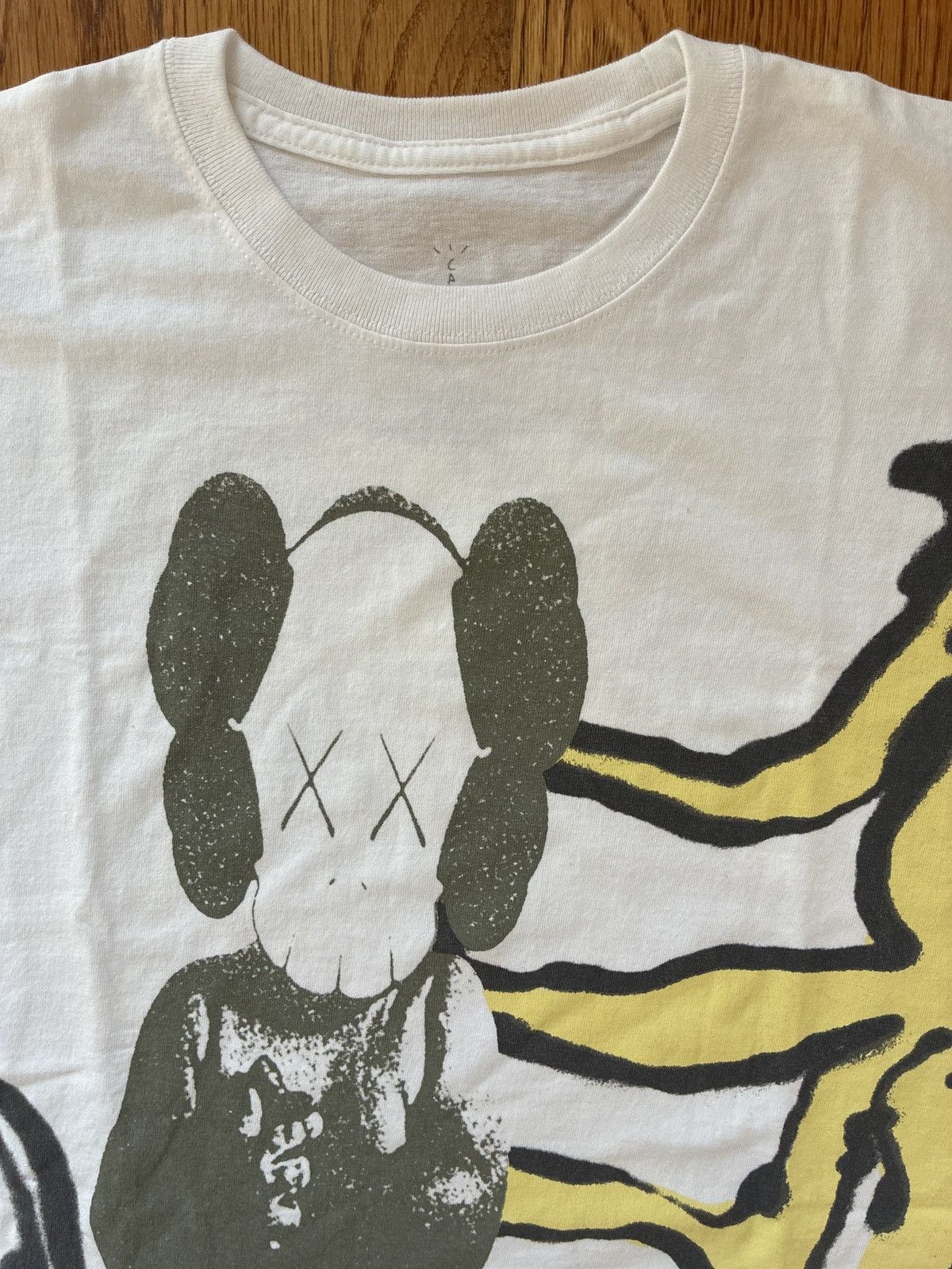 Fragment Design × Kaws × Travis Scott Travis Scott Cactus Jack Fragment Kaws Tee Size US L / EU 52-54 / 3 - 7 Thumbnail