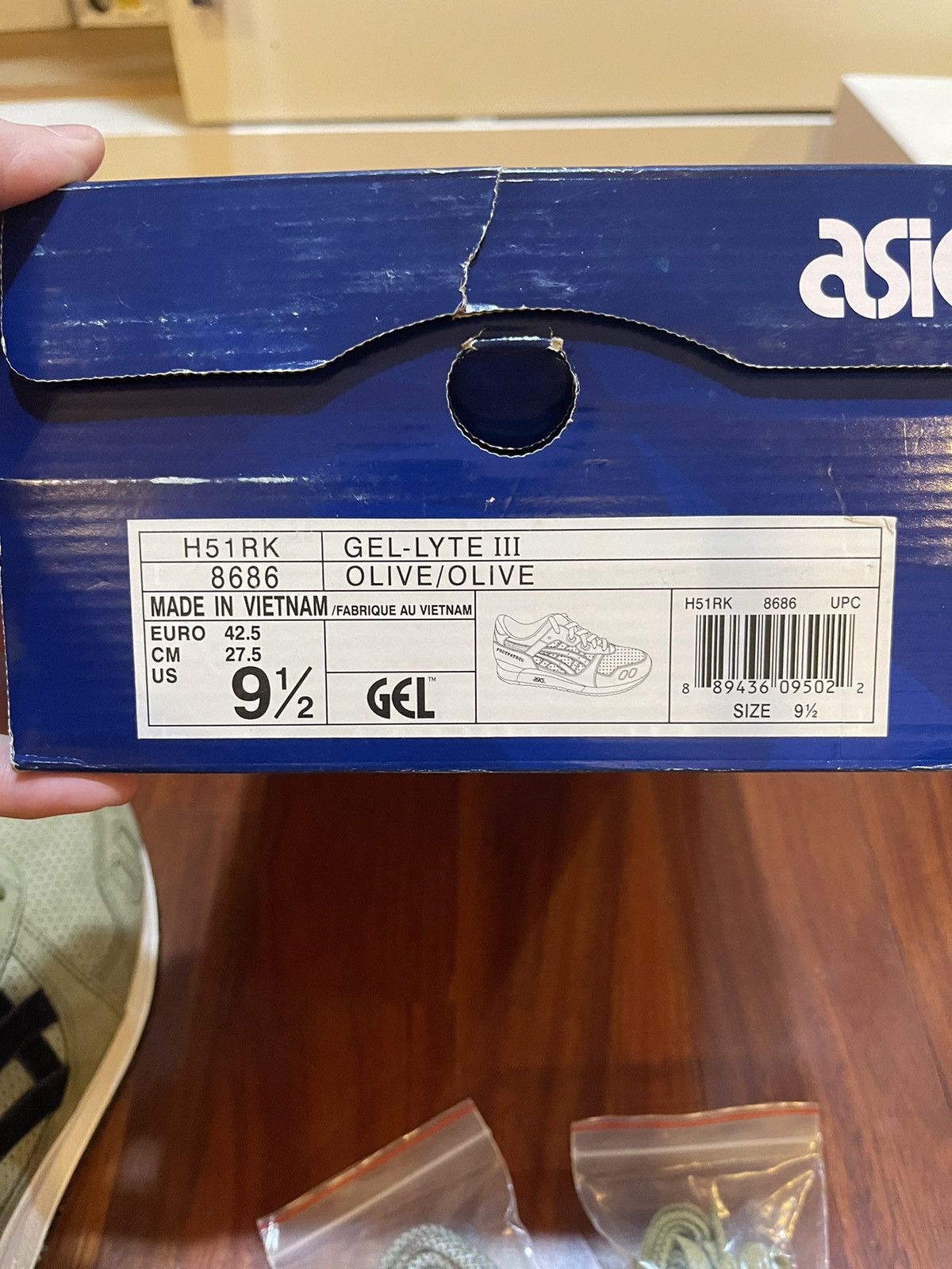 Asics × Footpatrol New!!! Foot Patrol x ASICS Gel Lyte 3 25th Anniversary 2015 Size US 9.5 / EU 42-43 - 19 Thumbnail
