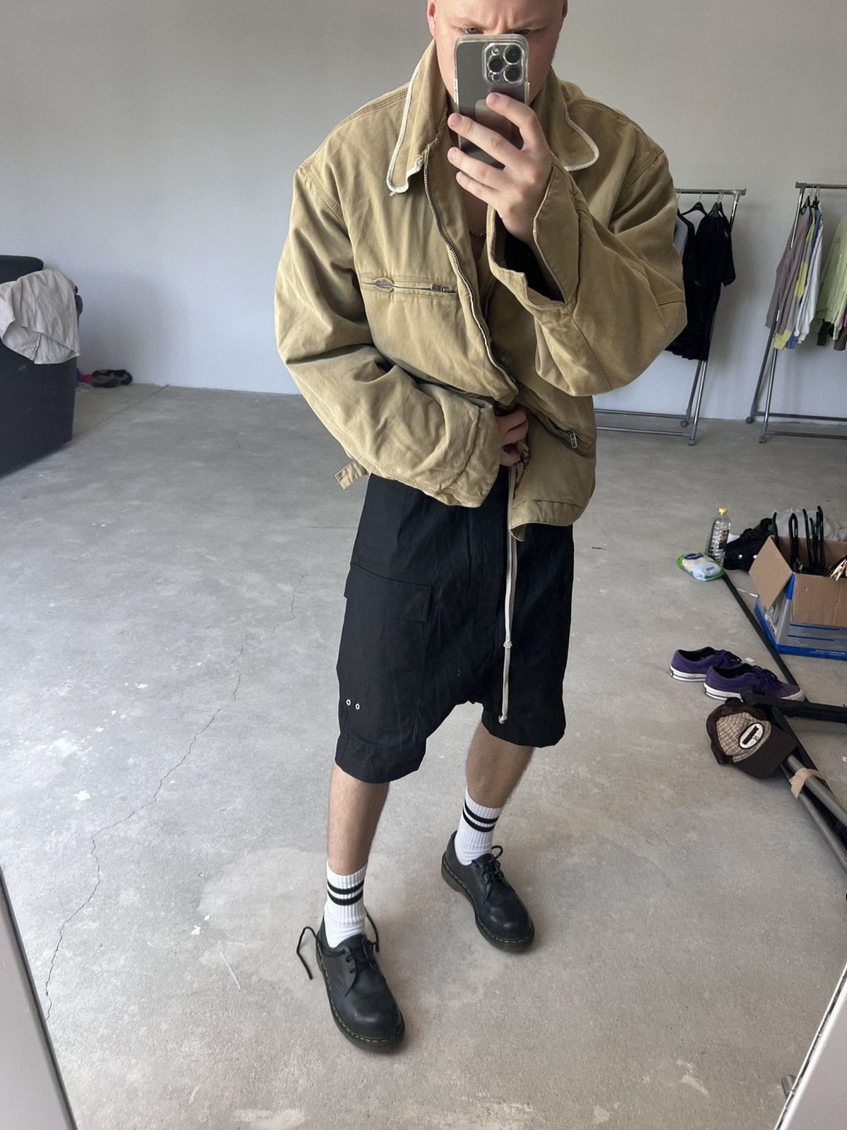 Balenciaga Balenciaga Worker Jacket Canvas Size US XS / EU 42 / 0 - 15 Thumbnail