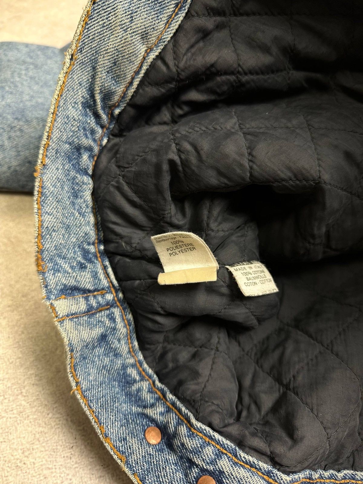 Schott Vintage Schott USA Heavy Denim Rare Jacket Workwear Rare XL Size US XL / EU 56 / 4 - 10 Thumbnail