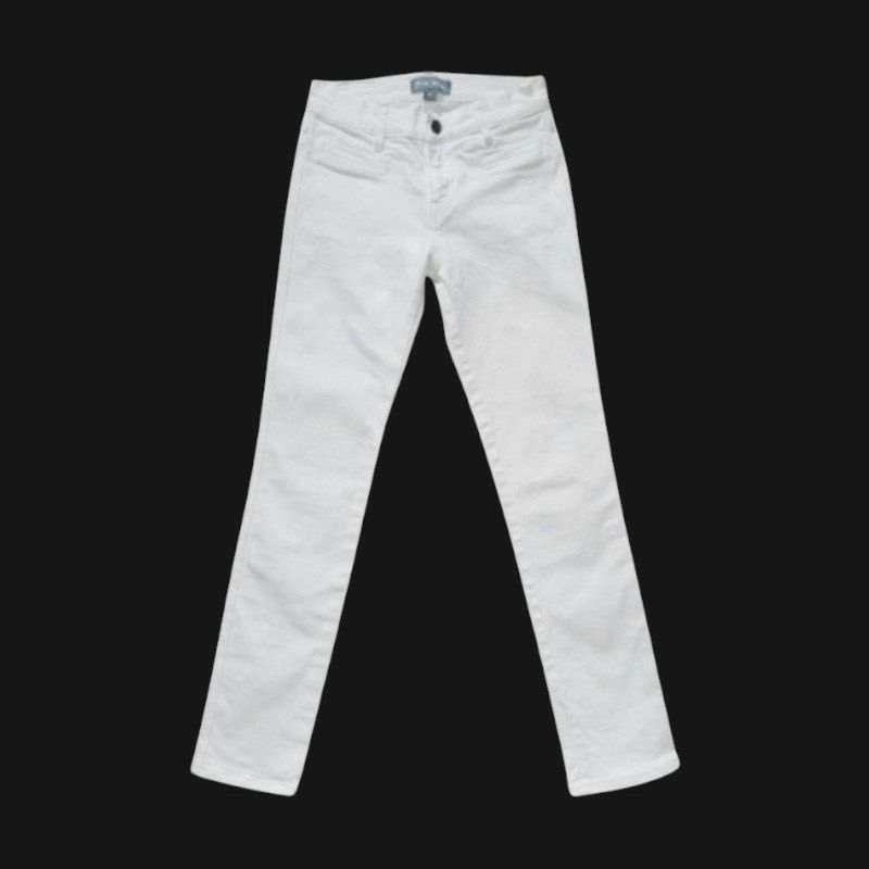 NBDN Nobrandedon M.i.h Jeans White Jeans | Size 26 Size 26" / US 2 / IT 38 - 1 Thumbnail
