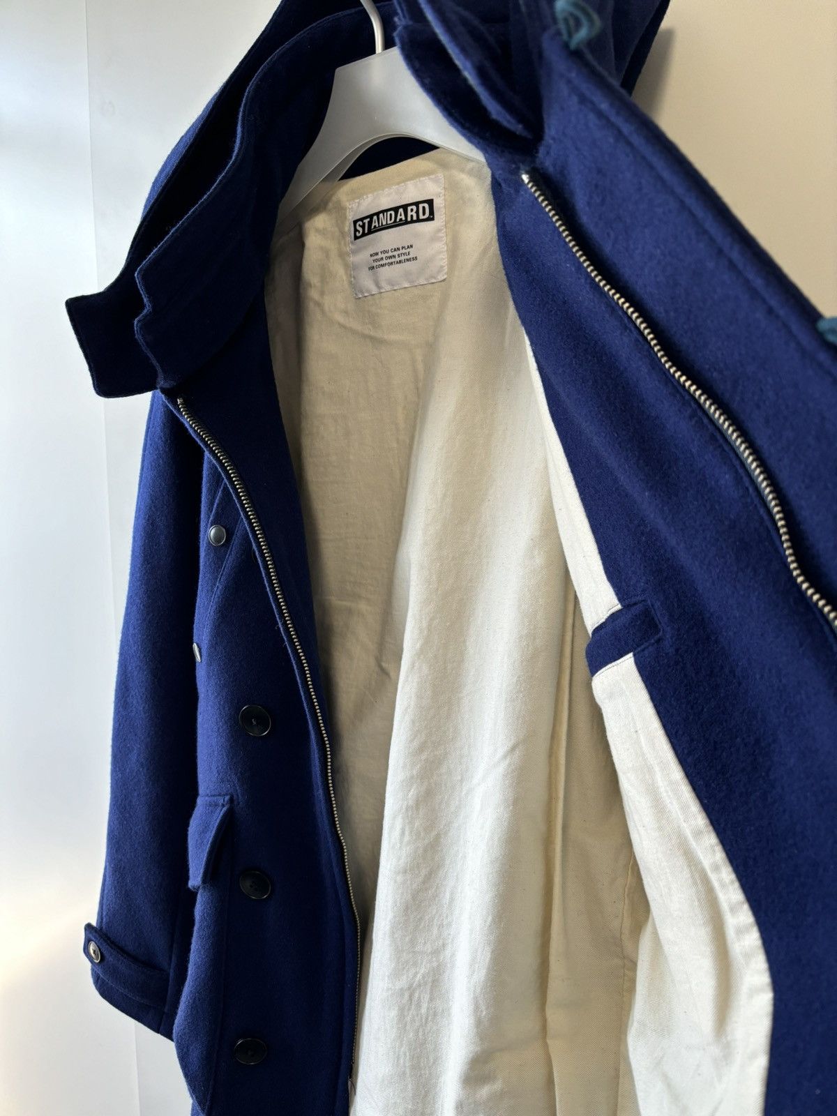 Japanese Brand Standard Wool Parka Coat Jacket Size US S / EU 44-46 / 1 - 7 Thumbnail