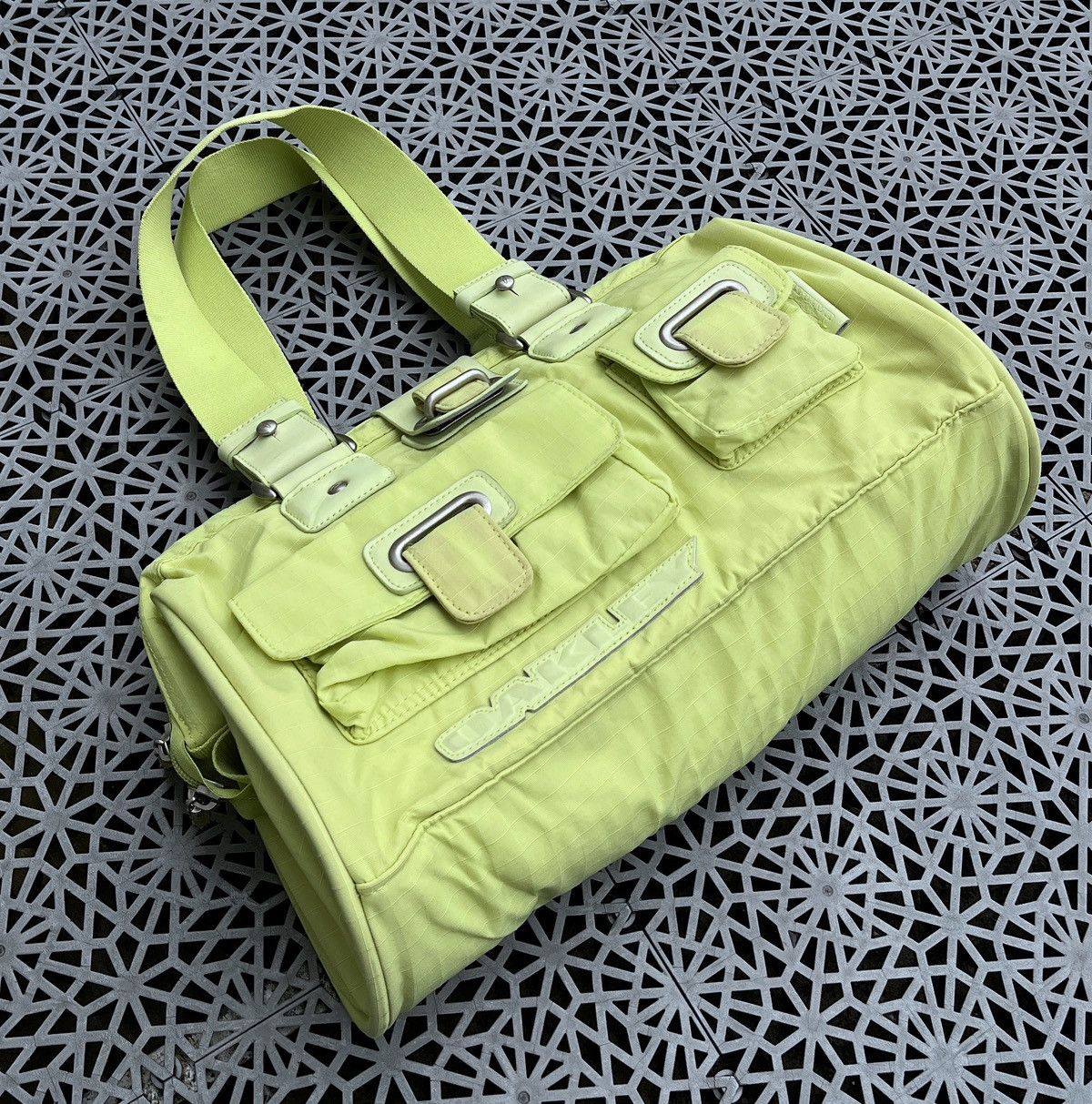 Oakley 🔥 Rare Vintage OAKLEY Y2K Multi Pocket Cargo Bag Rave Size ONE SIZE - 2 Thumbnail