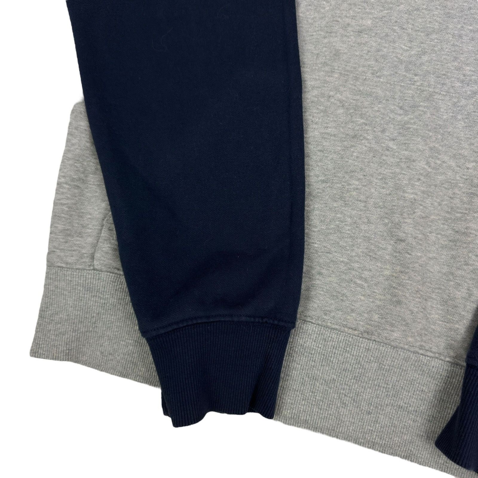Nike Nike Men's Gray Blue Spellout Fleece Lined Pullover Hoodie L Size US L / EU 52-54 / 3 - 8 Thumbnail