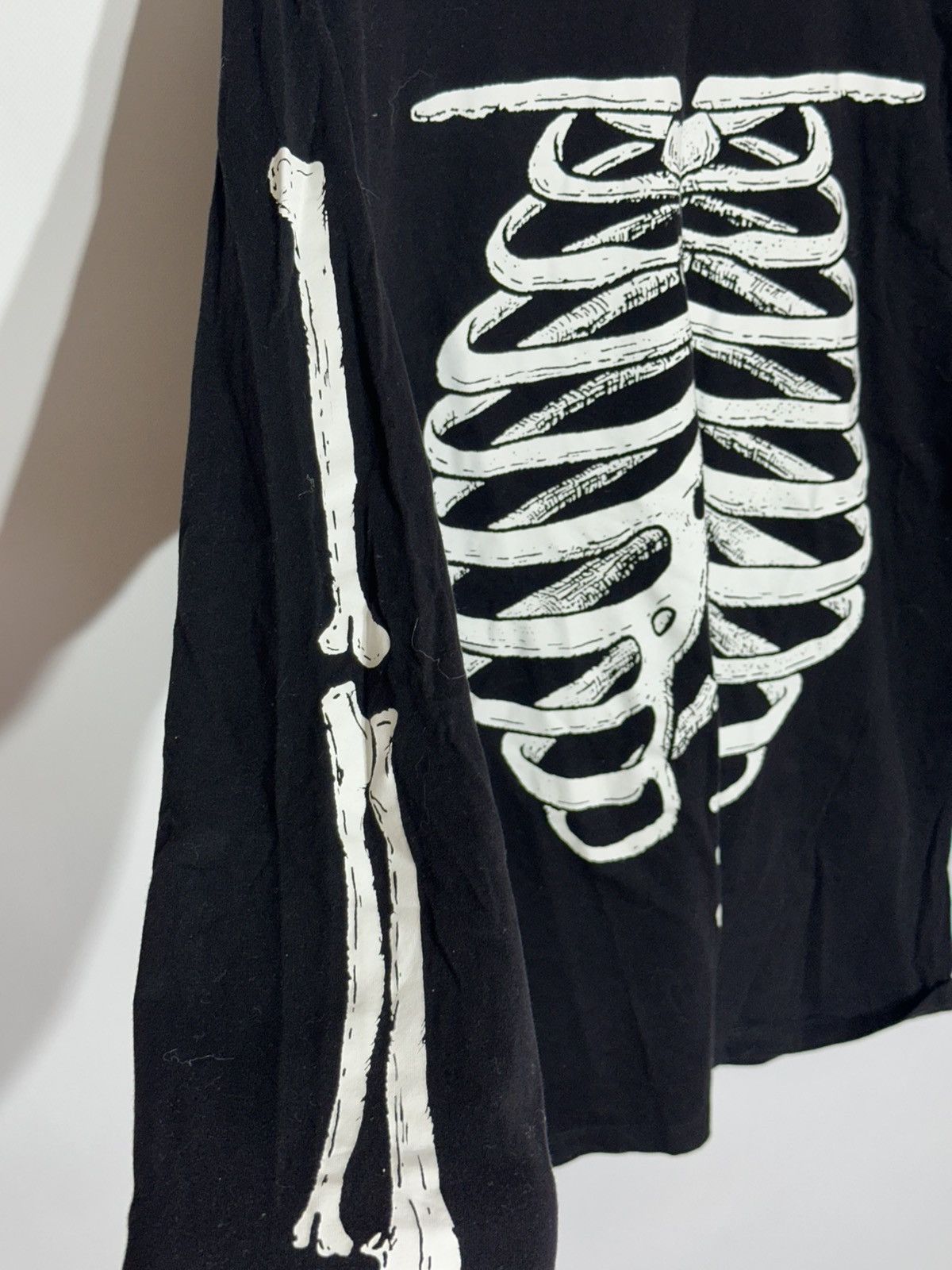 Japanese Brand Skeleton Long Sleeve T-Shirt Size US XL / EU 56 / 4 - 4 Thumbnail