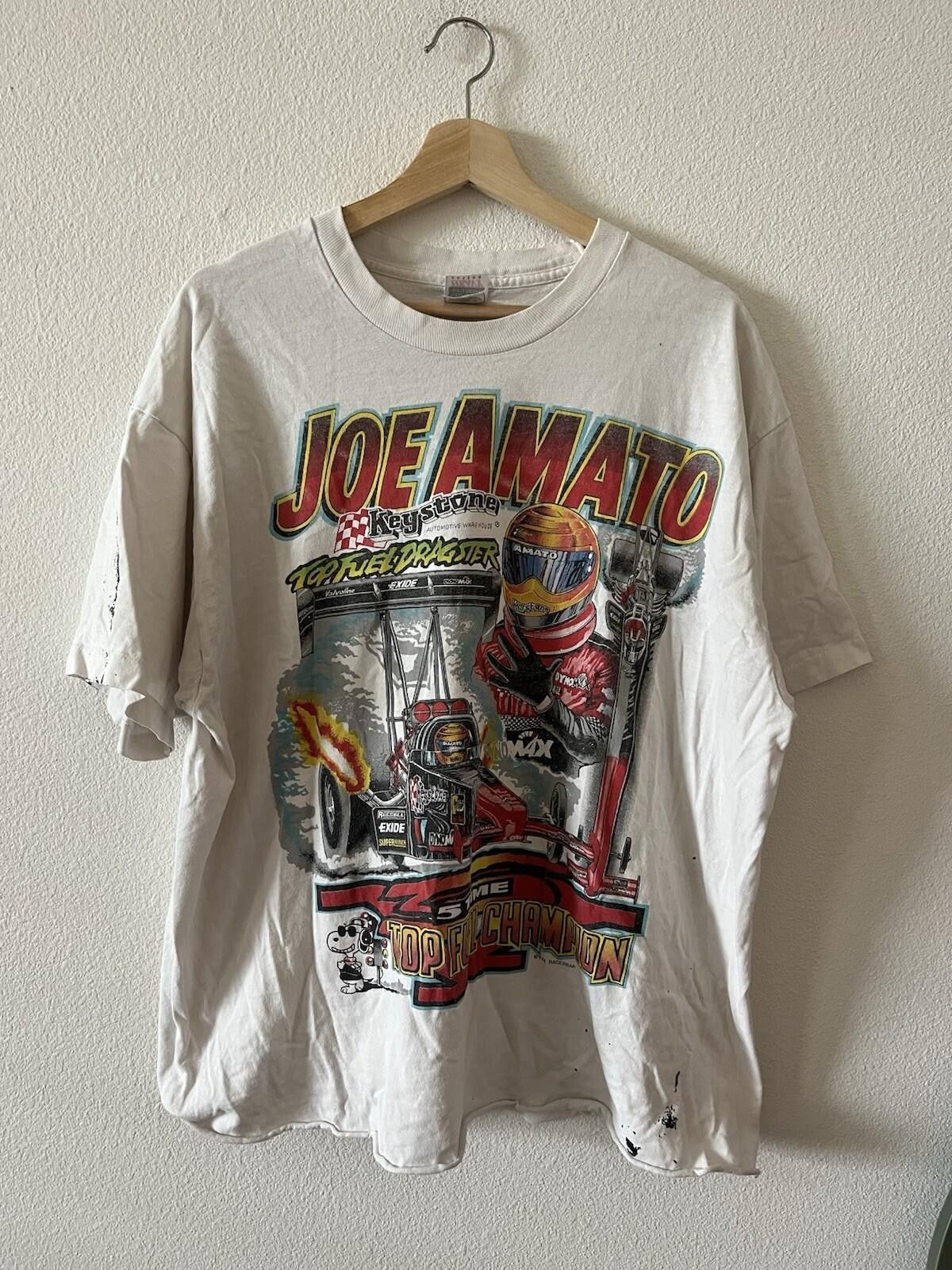 Fruit Of The Loom VTG Joe Amato NHRA Top Fuel Dragster Tee XXL USA⁠ Size ONE SIZE - 1 Thumbnail