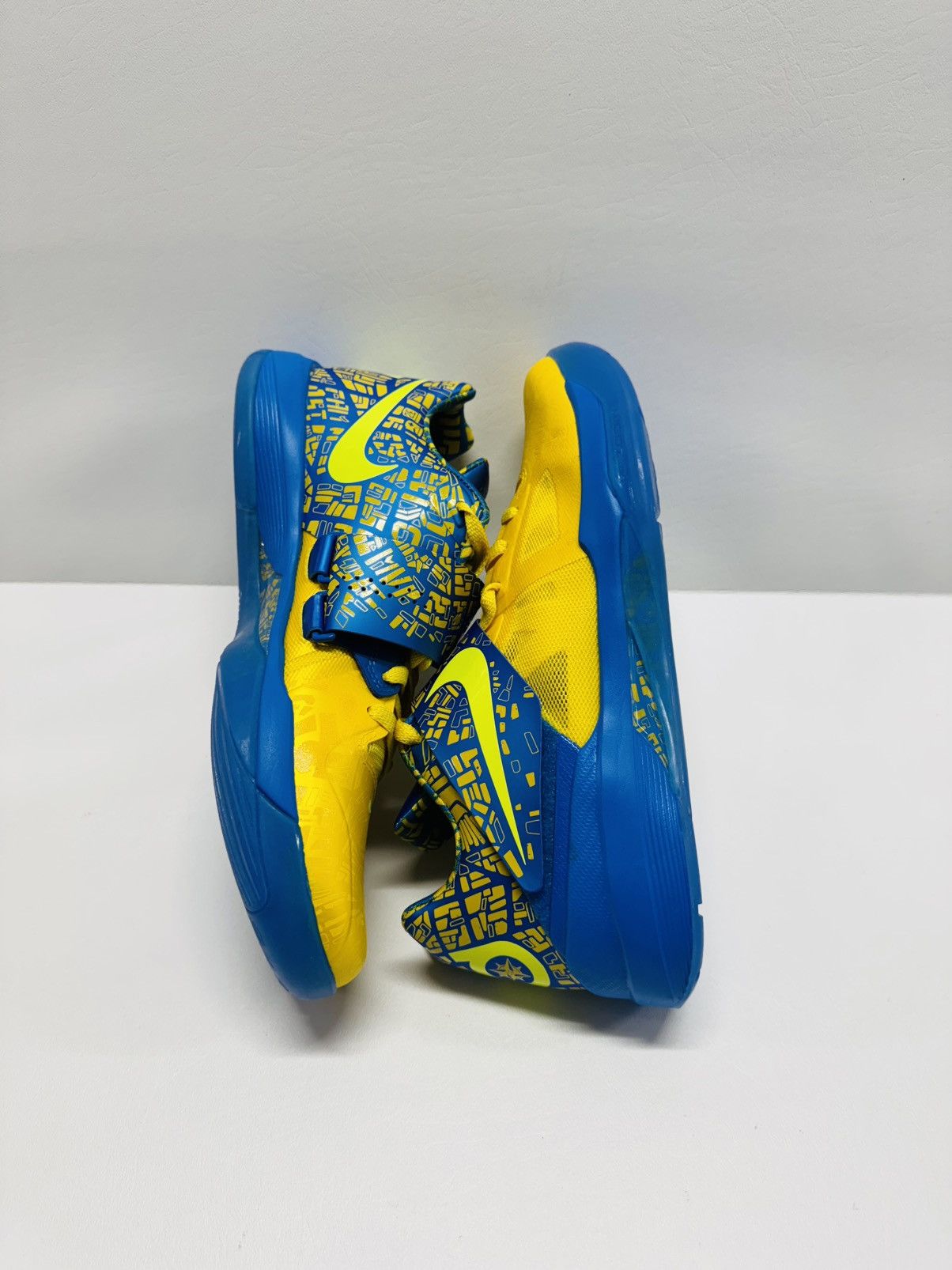 Nike Nike Zoom KD 4 2025 Scoring Title Photo Blue Lemon Twist Size US 11 / EU 44 - 2 Thumbnail