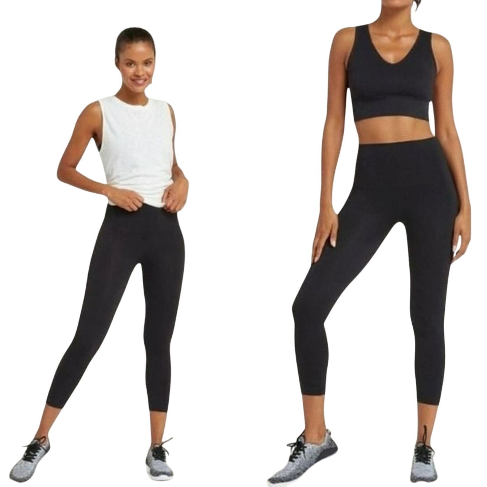 Spanx Spanx Legging Look At Me Now Black Womens Small Size 23" - 4 Thumbnail