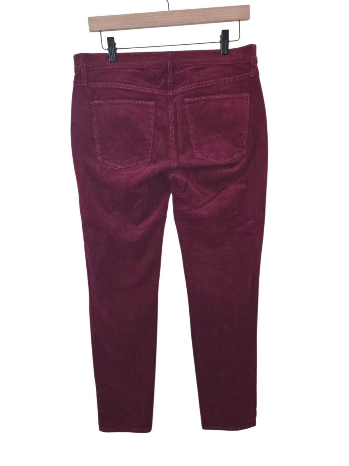 Gap Gap 1969 Resolution Skinny Stretch Maroon Denim Jeans 30 Size 30" / US 8 / IT 44 - 3 Thumbnail