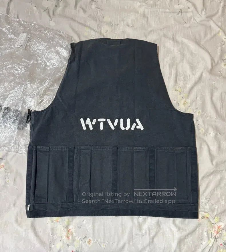 Wtaps Wtaps Heavy washed military vest Size US L / EU 52-54 / 3 - 2 Thumbnail