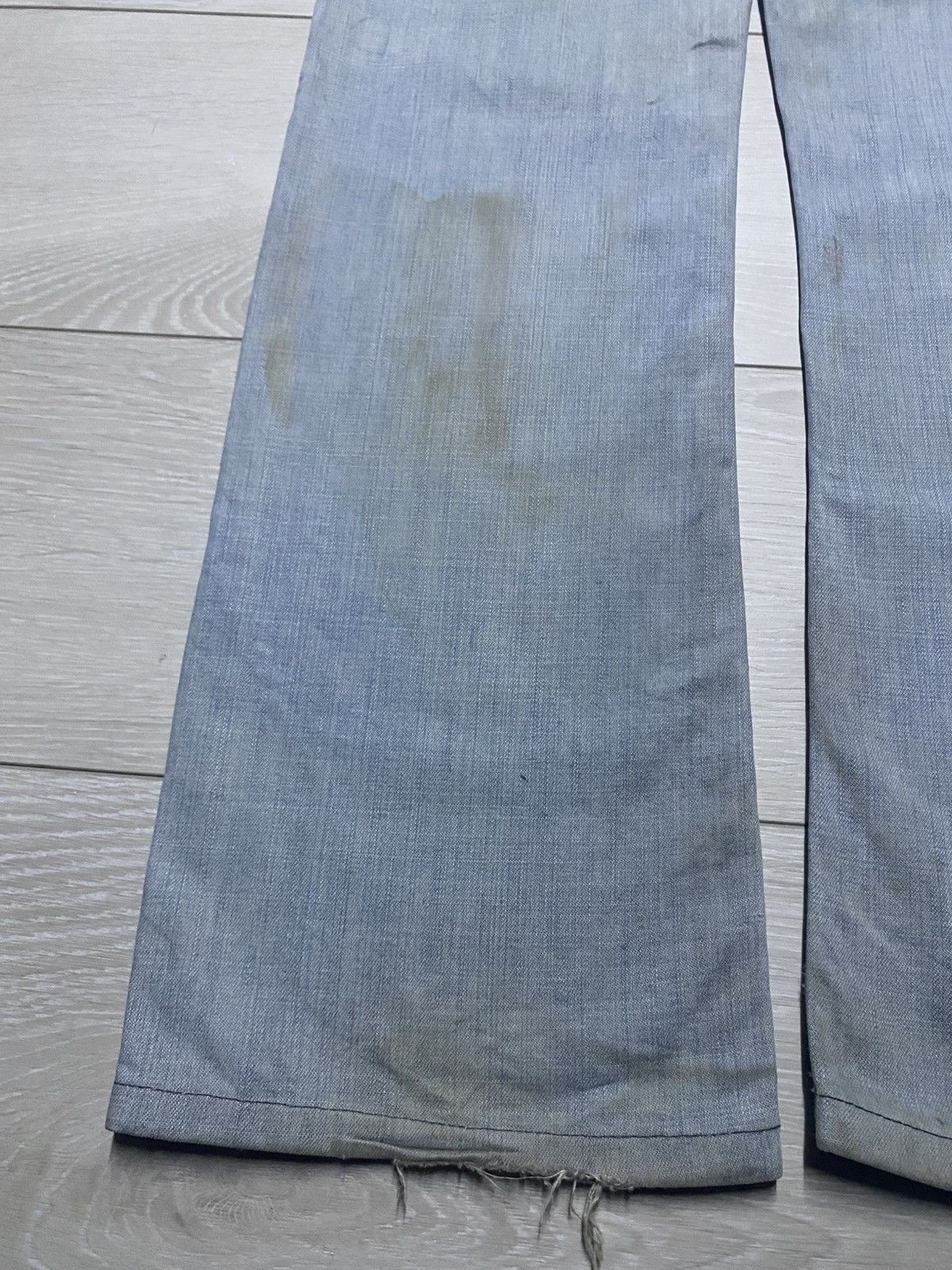 A-COLD-WALL* × Diesel Vintage Diesel Light Wash Little Bootcut Jeans Size US 28 / EU 44 - 11 Thumbnail