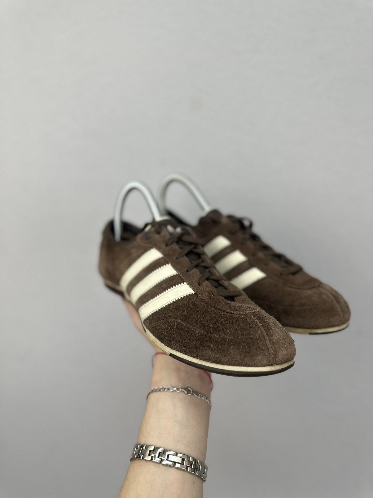 Adidas Vintage Browm Adidas Shoes Y2K Opium Avantgarde boots Cool Size US 7 / EU 40 - 8 Thumbnail