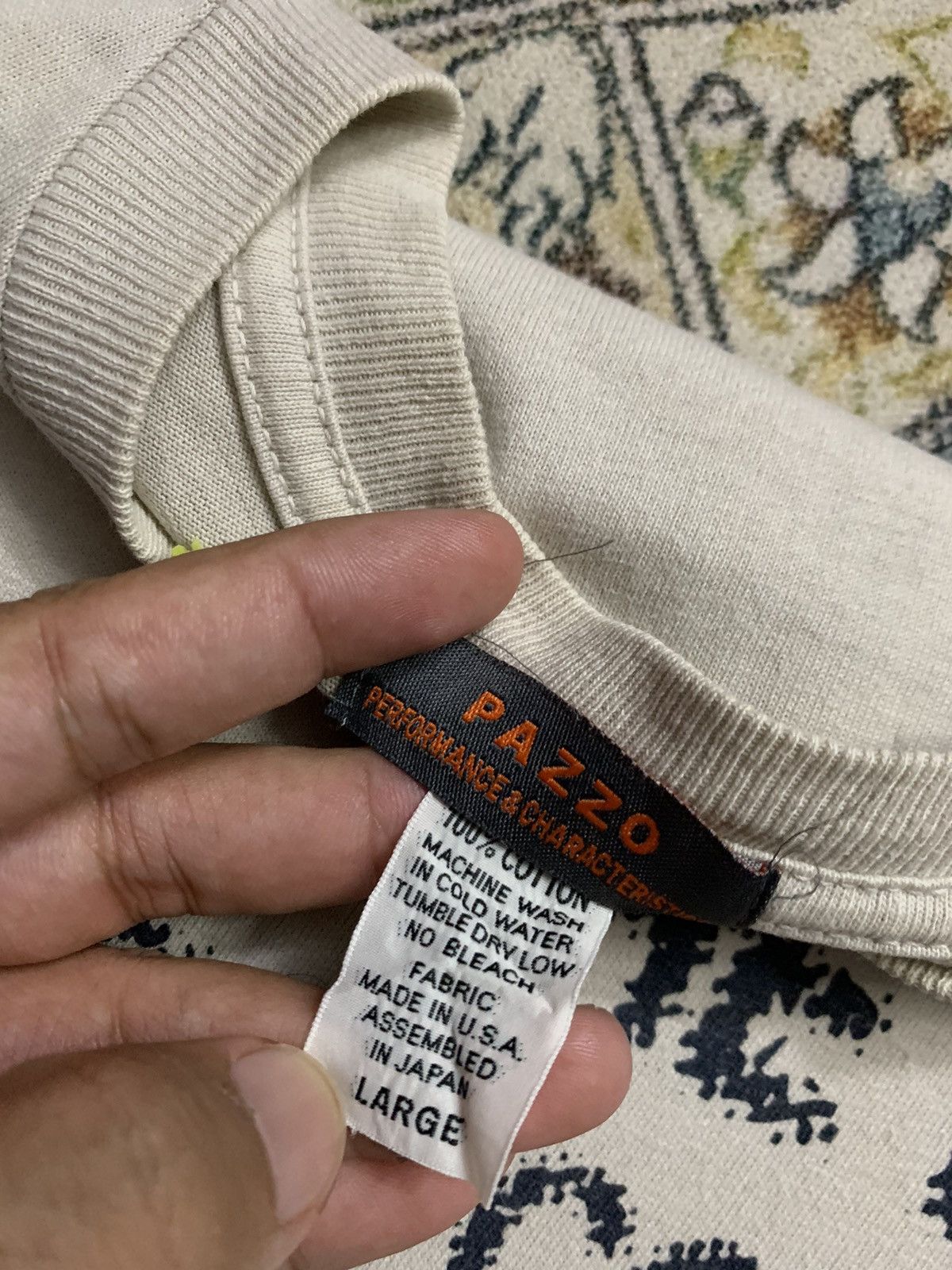Pazzo RARELY Vintage PAZZO 291295 = HOMME SEDITIONARIES TSHIRT Size US L / EU 52-54 / 3 - 3 Thumbnail