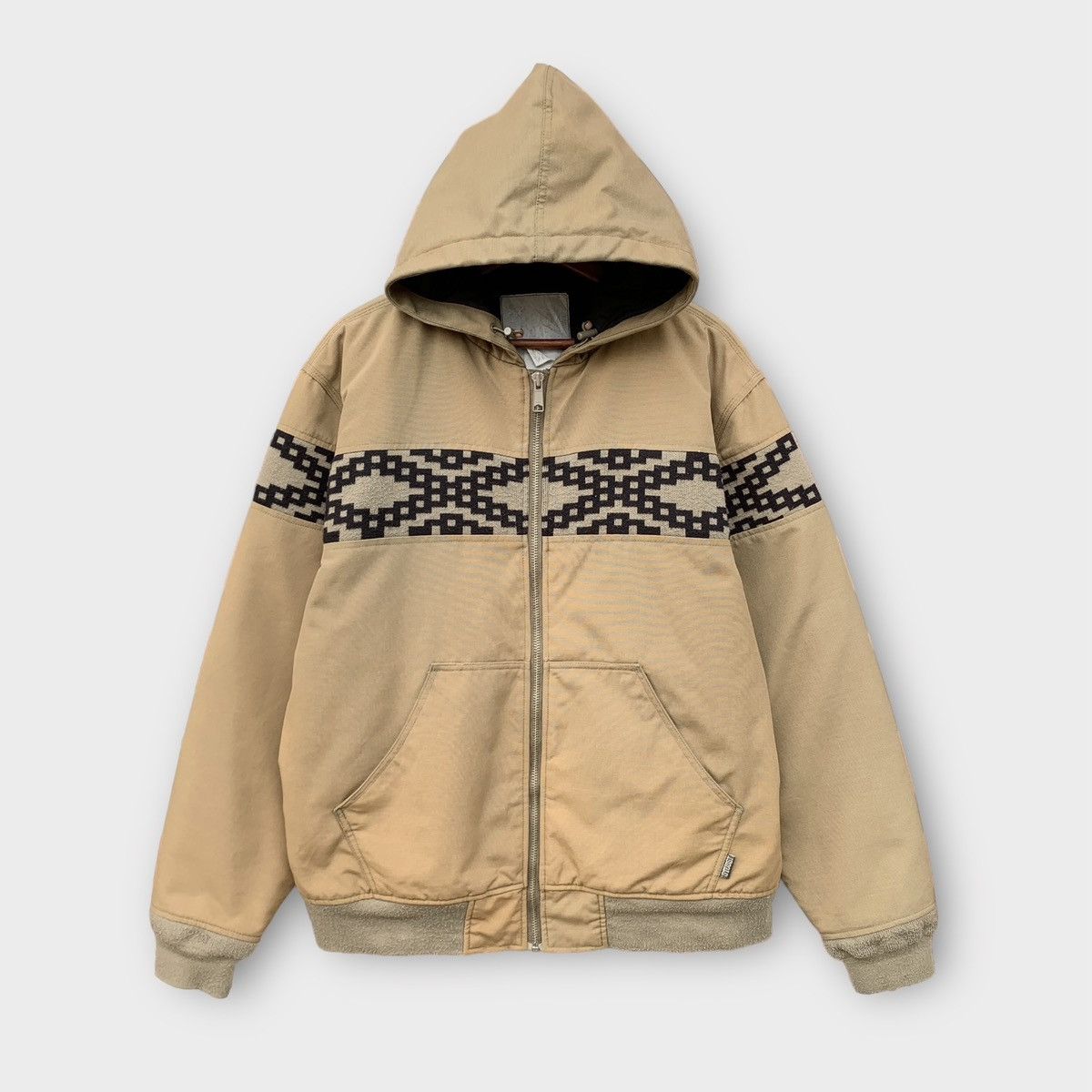 Stussy Canvas Thermolite Stussy Authentic Gear Hoodie Zipper Jacket Size US L / EU 52-54 / 3 - 1 Thumbnail