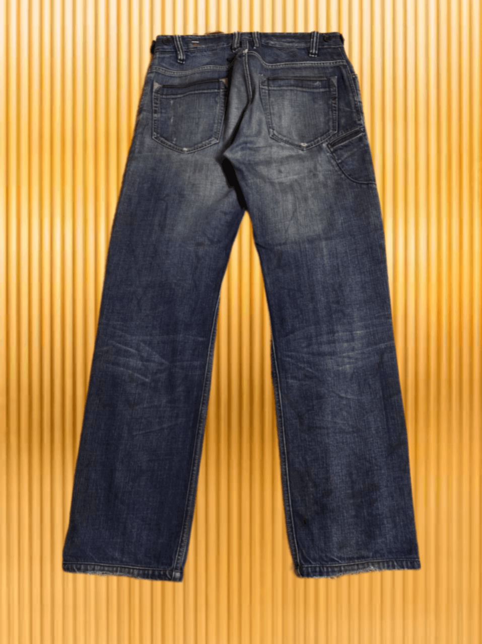 Diesel Vintage 90s Y2K Distressed Diesel Leanty Jeans baggy pants Size US 34 / EU 50 - 1 Thumbnail