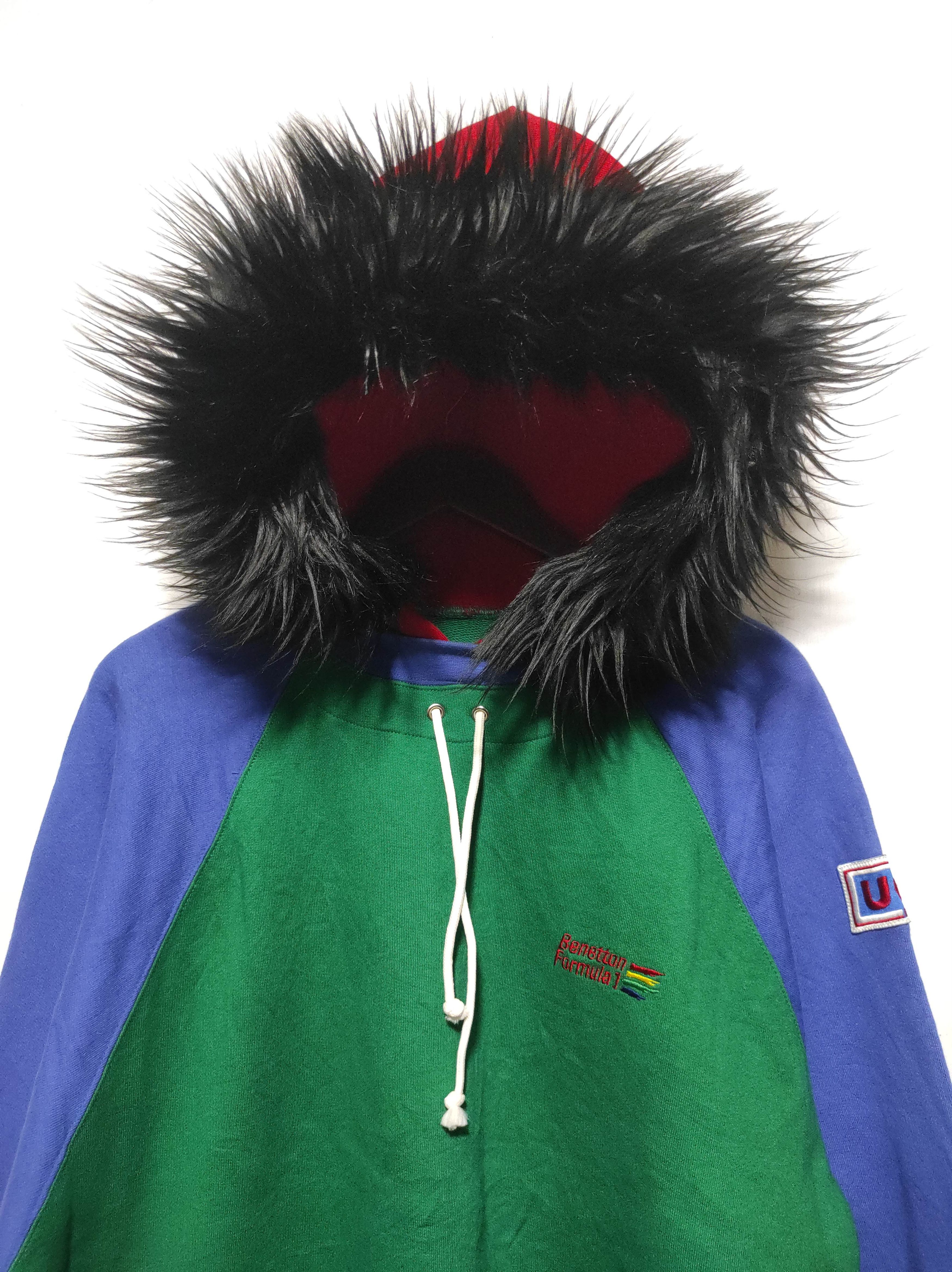 If Six Was Nine Benetton Formula 1 Fur Hoodie LGB IfSixWasNine style Size US L / EU 52-54 / 3 - 4 Thumbnail