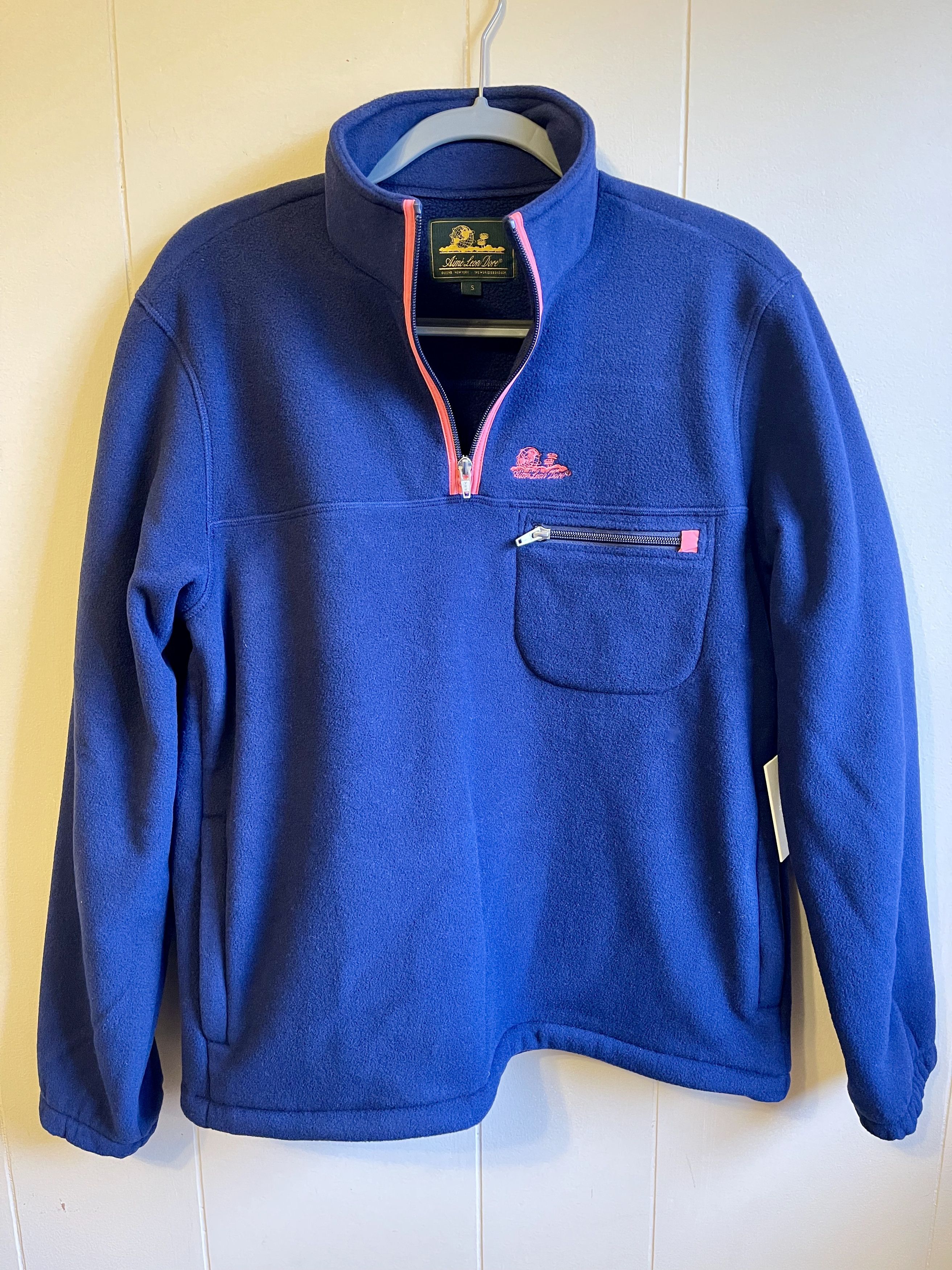 Aime Leon Dore Unisphere Quarter Zip Fleece Pullover - Evening Blue - Small Size US S / EU 44-46 / 1 - 2 Thumbnail