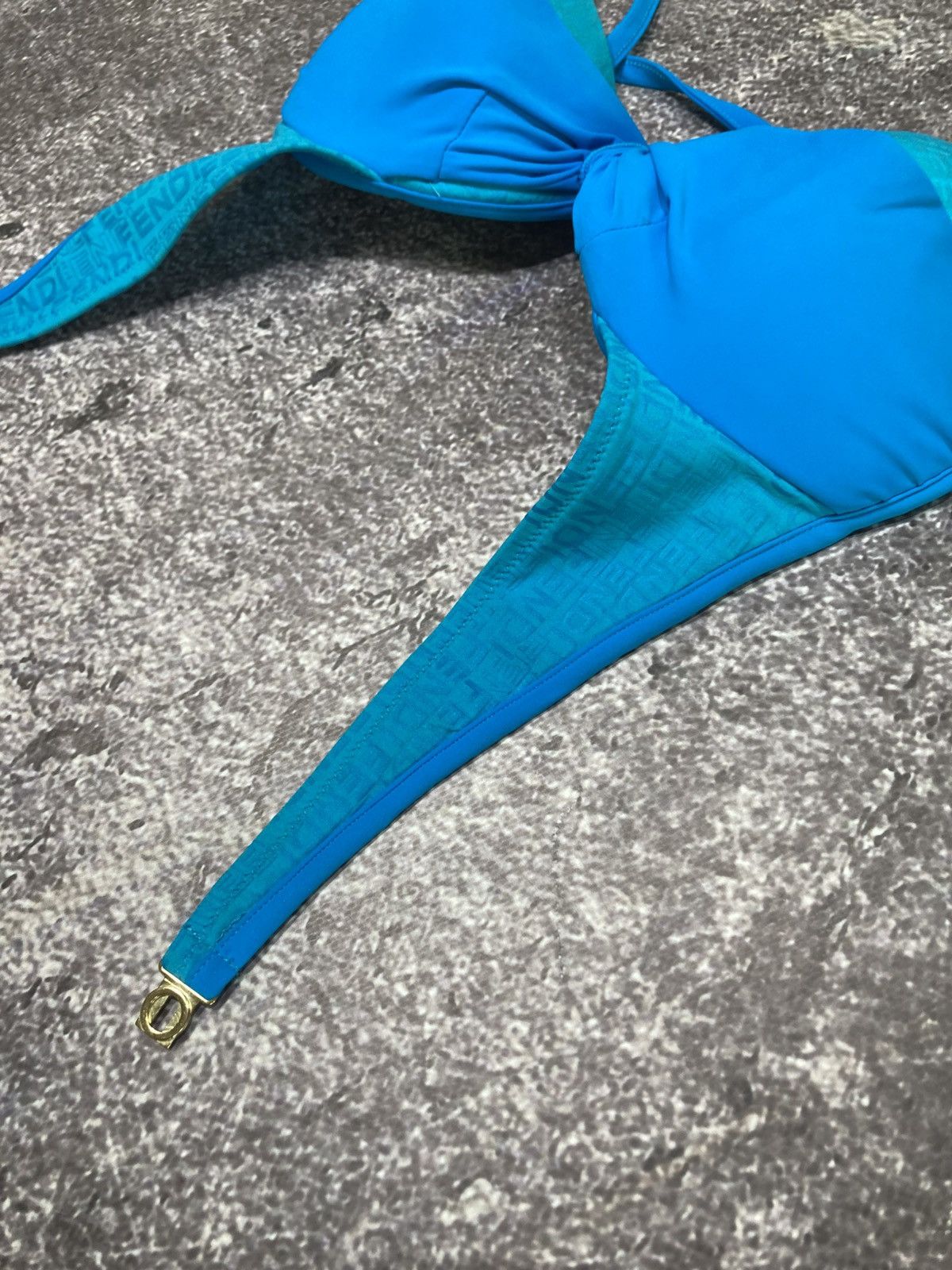 Fendi Fendi Monogram Swimsuit Bikini Set Size M / US 6-8 / IT 42-44 - 7 Thumbnail