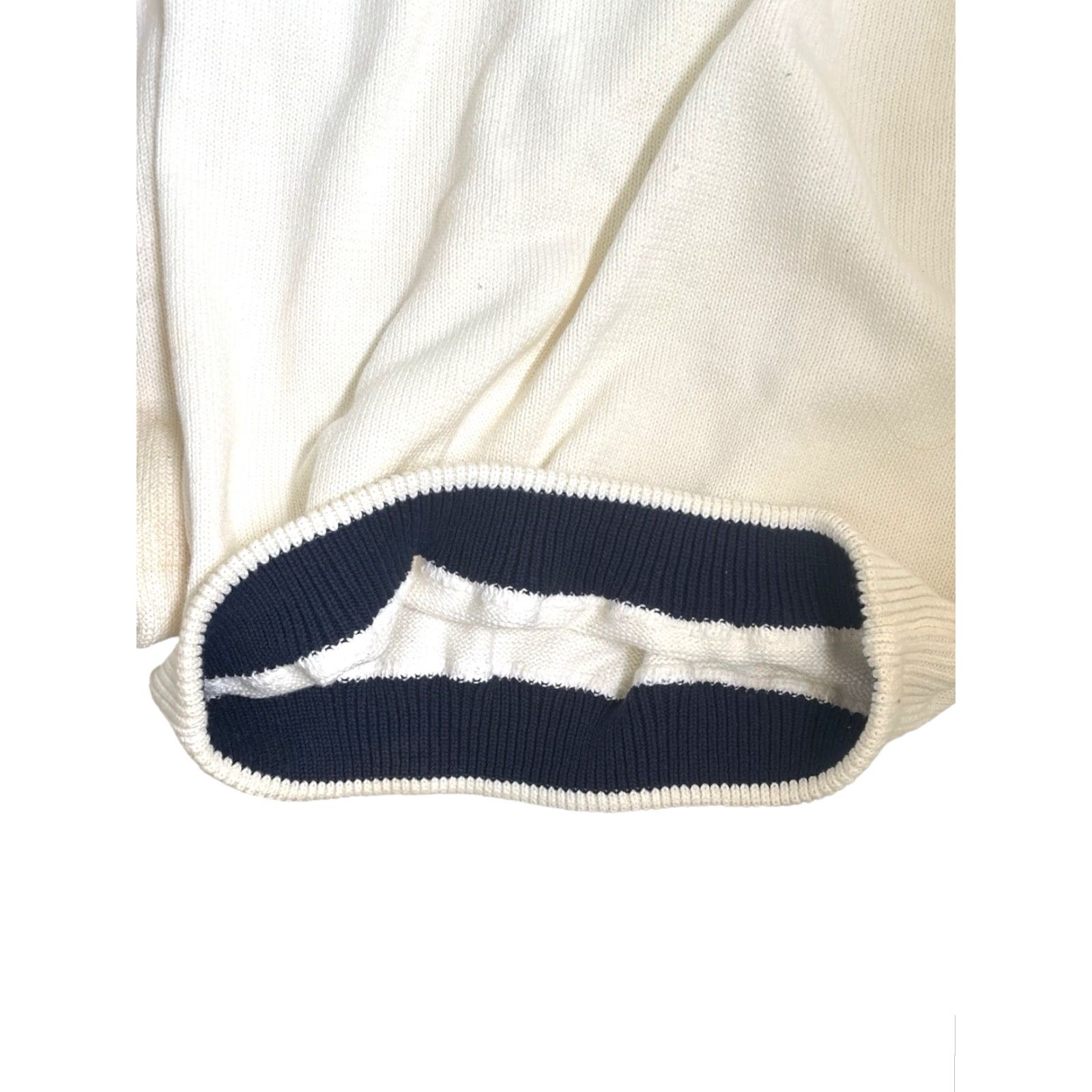 Vintage vintage Gear for Sports heavyweight cotton sweater Mens L white 90s NWT NOS deadstock pullover Size US L / EU 52-54 / 3 - 4 Thumbnail