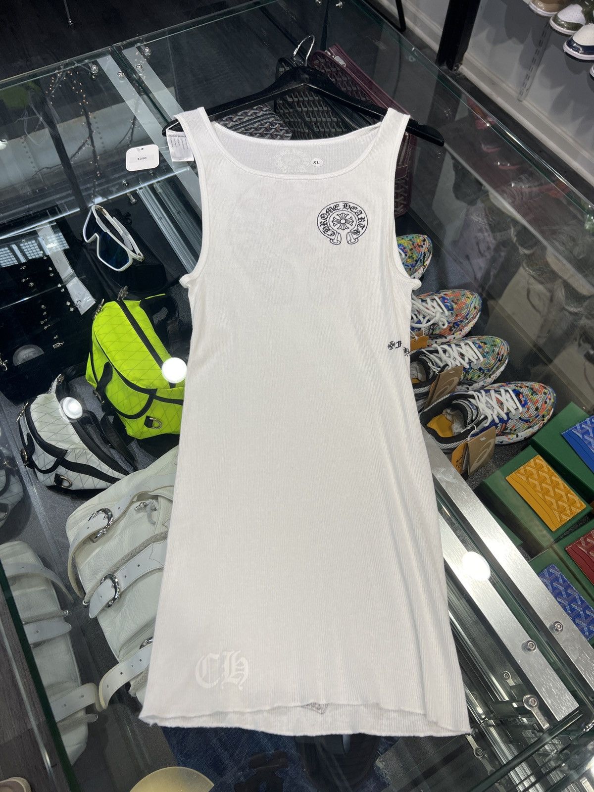 Image of Chrome Hearts Tanktop in White, Women's (Size XL)