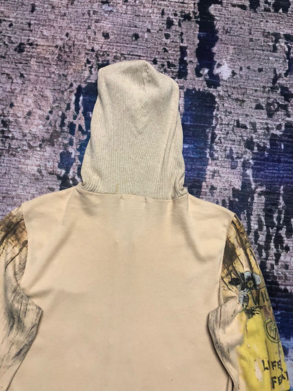 Cowboy Equipment Sugar Vanilla Cowgirl Over Print Hoodie Zipper Rare Size XS / US 0-2 / IT 36-38 - 7 Thumbnail