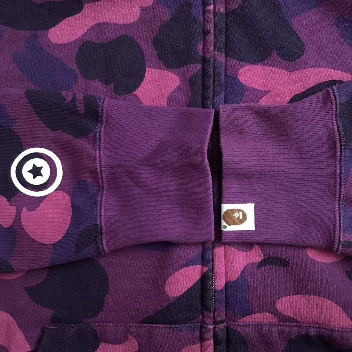 Bape BAPE Tiger full zip hoodie purple camo a bathing ape Size US M / EU 48-50 / 2 - 6 Thumbnail