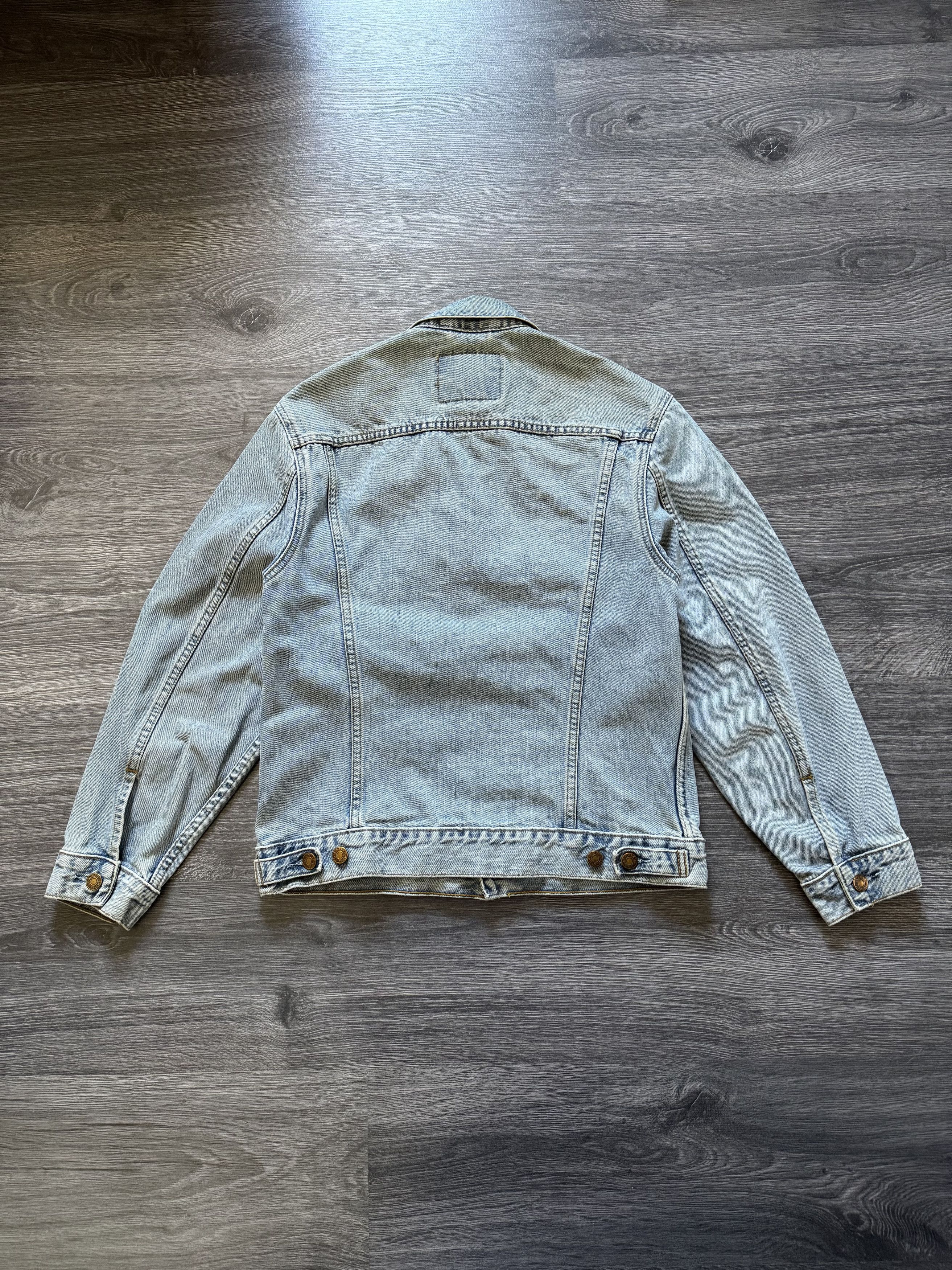 Levi's × Levi's Vintage Clothing × Vintage 90s Vintage Levis Denim Trucker Jacket Size US XS / EU 42 / 0 - 2 Thumbnail