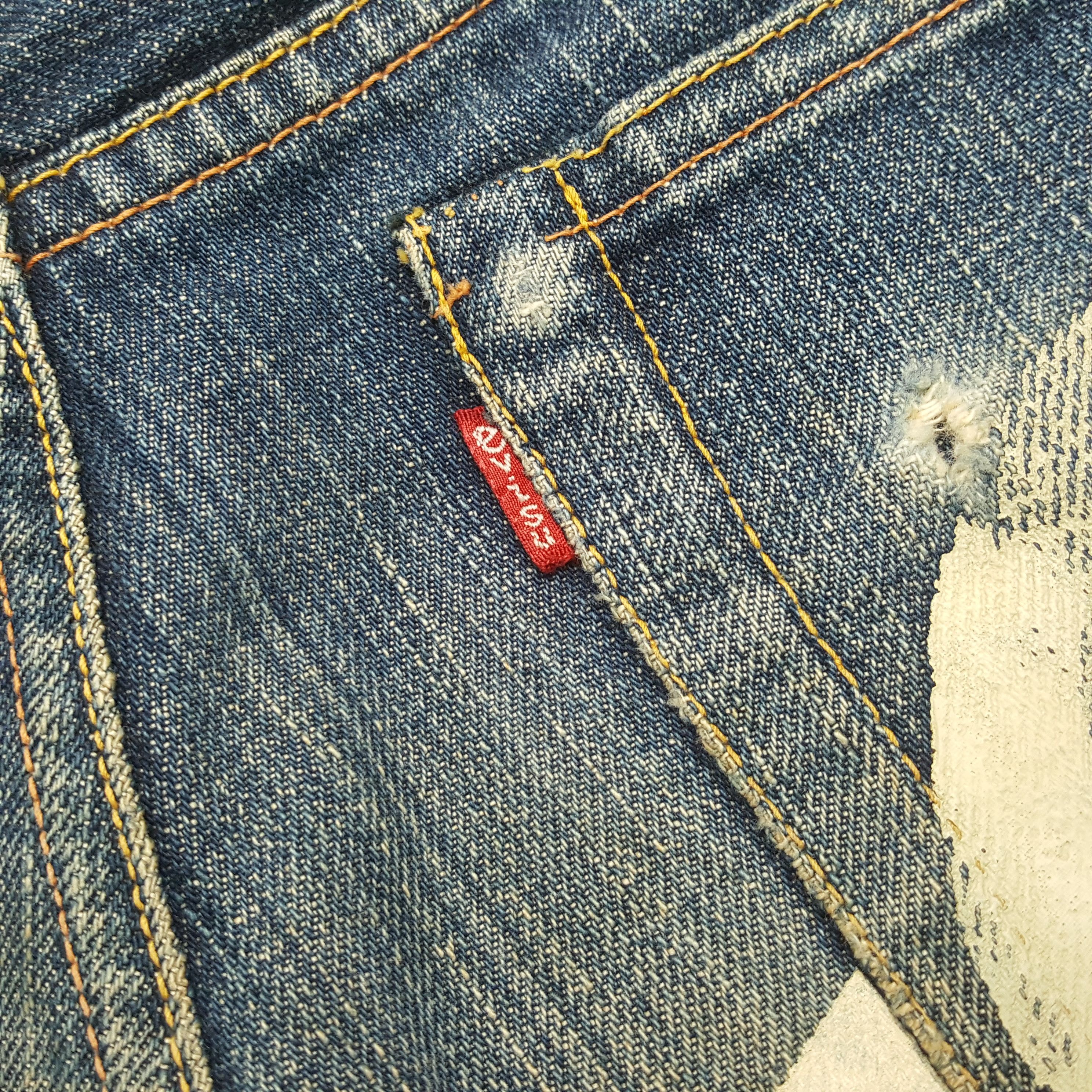 Evisu Vintage Evisu Japanese Brand Daicock Custom Style Jeans RR14 Size US 29 - 16 Thumbnail