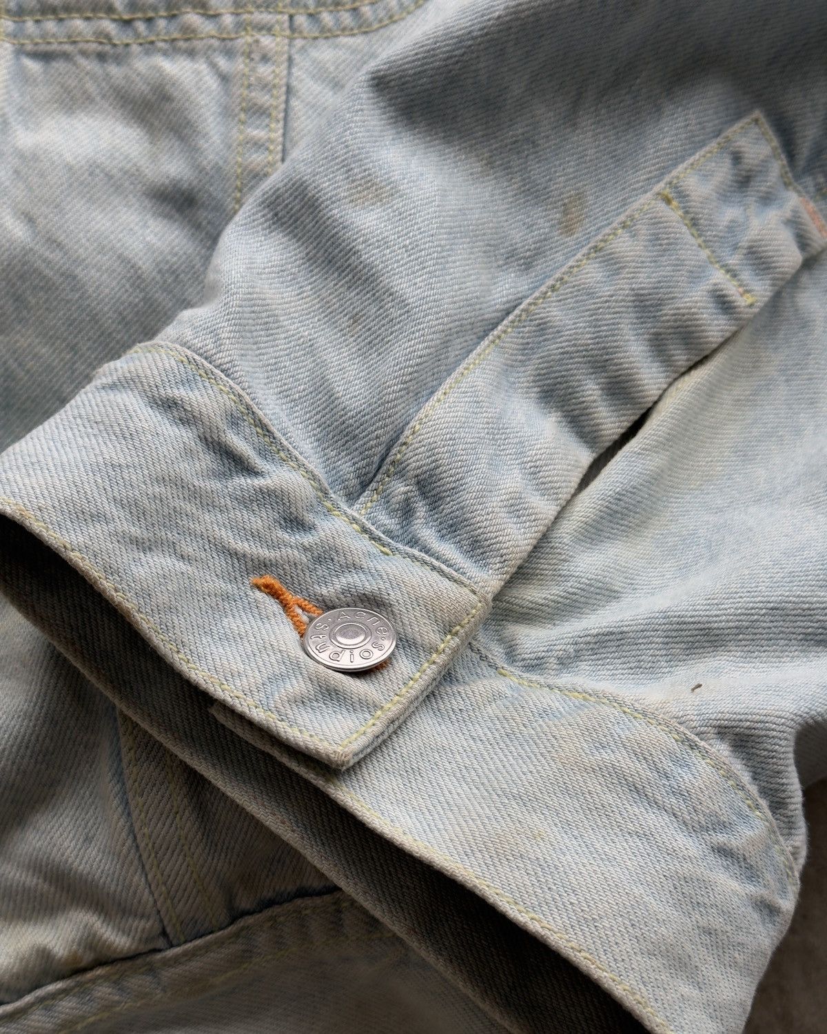 Acne Studios Acne Studios Blå Konst Denim Jacket Size US XS / EU 42 / 0 - 6 Thumbnail