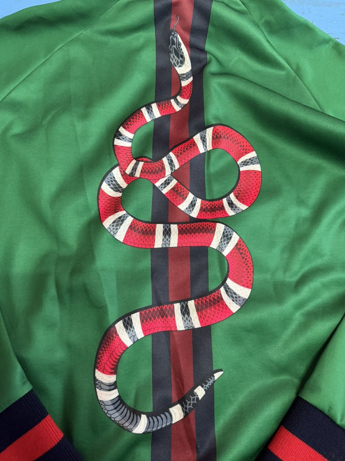 Gucci GUCCI TRACK JACKET Size US XL / EU 56 / 4 - 4 Thumbnail